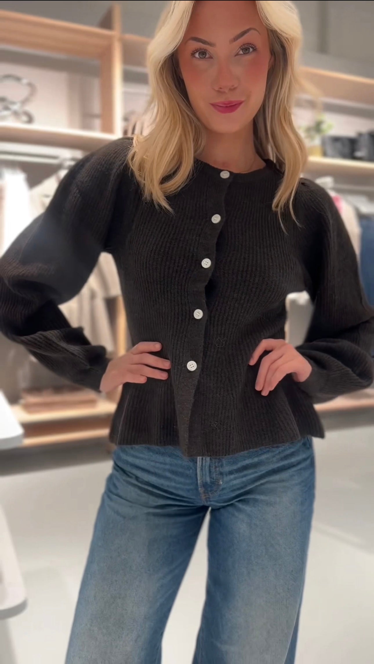 PCSILLY Knit Cardigan - Delicioso