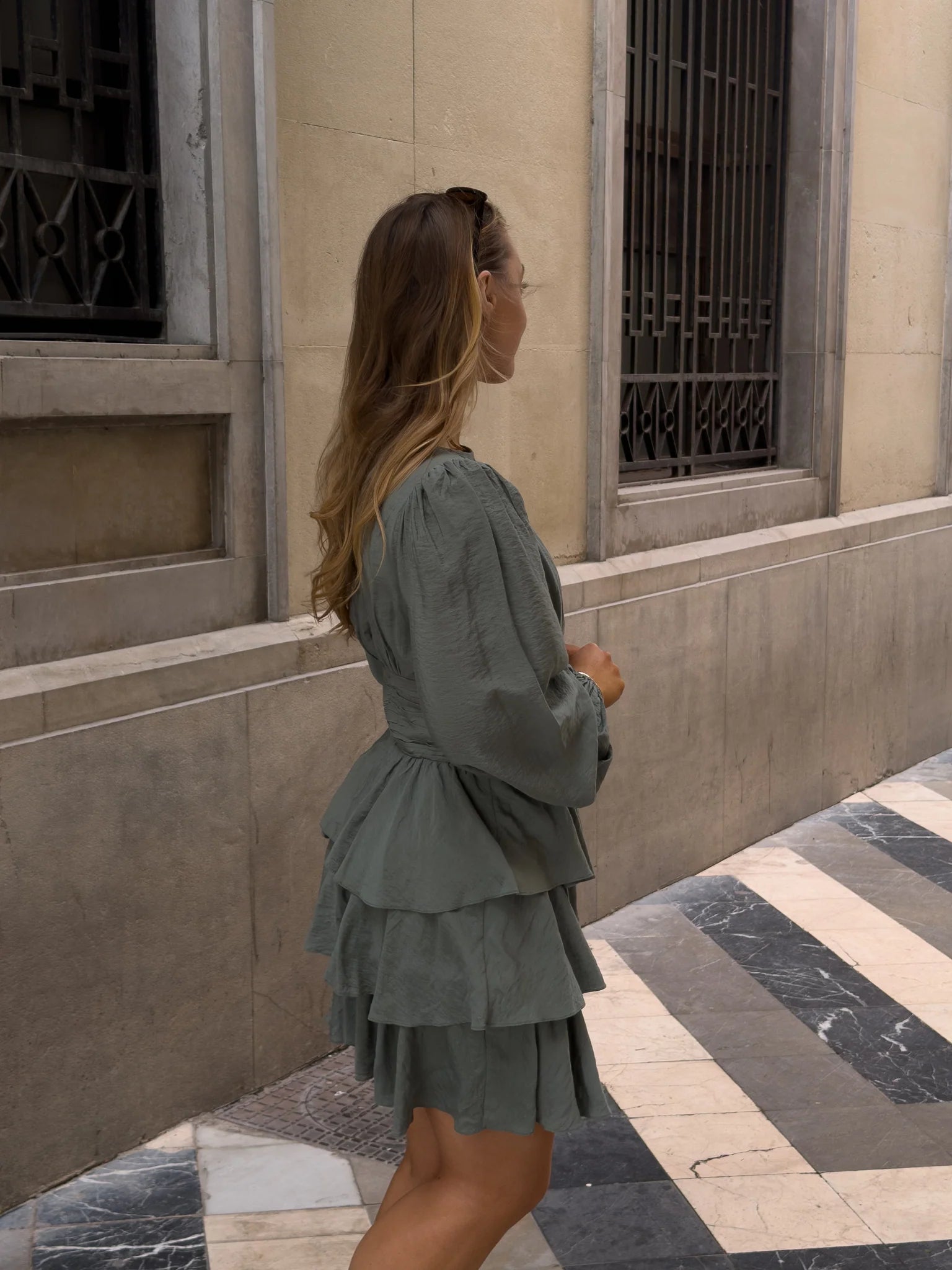 VMLISE Short Dress - Laurel Wreath
