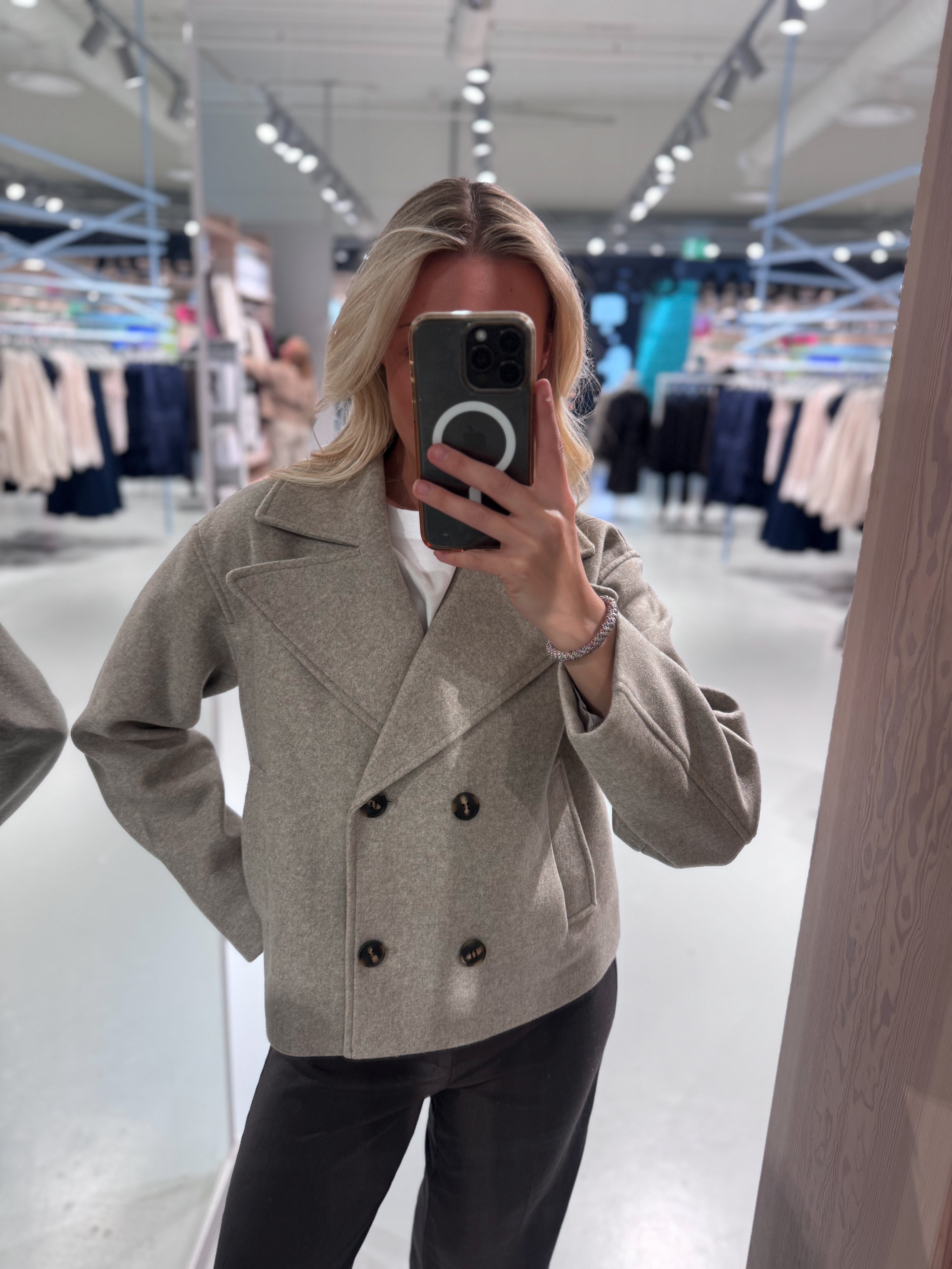 VMVINCELINE Jacket - Silver Mink