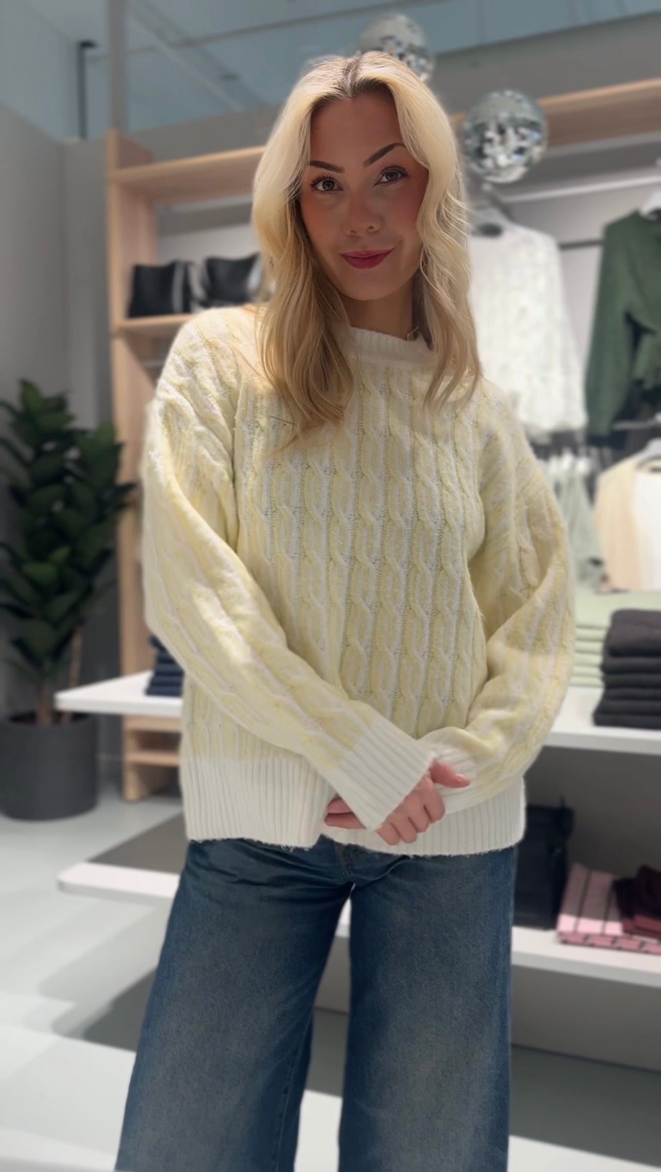 PCRIGMOR Pullover - French Vanilla