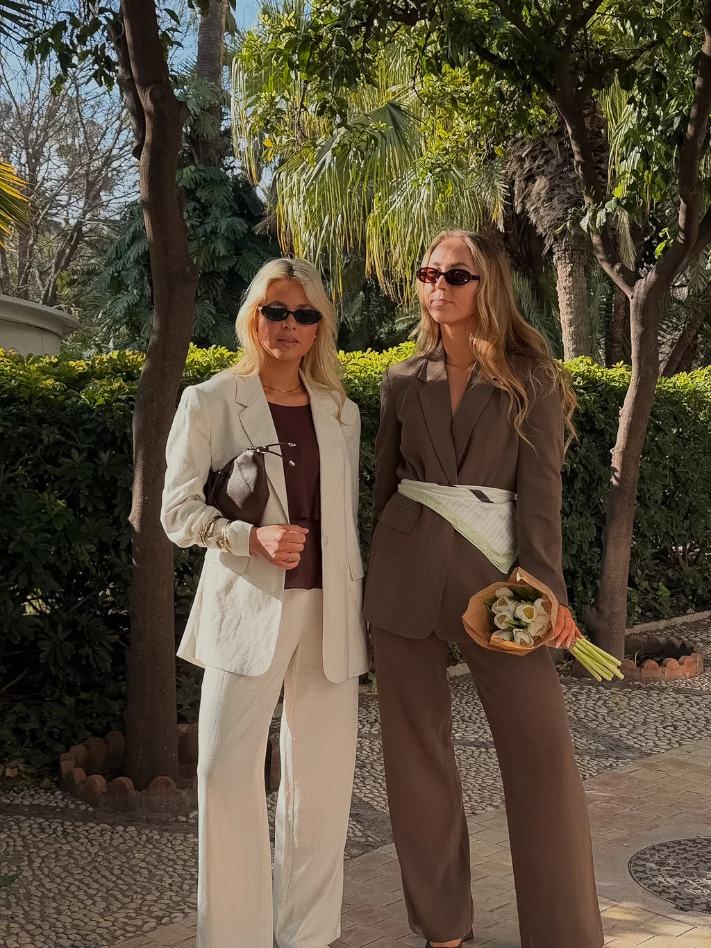 VMSISSEVERA Tailored Trousers - Chocolate Martini