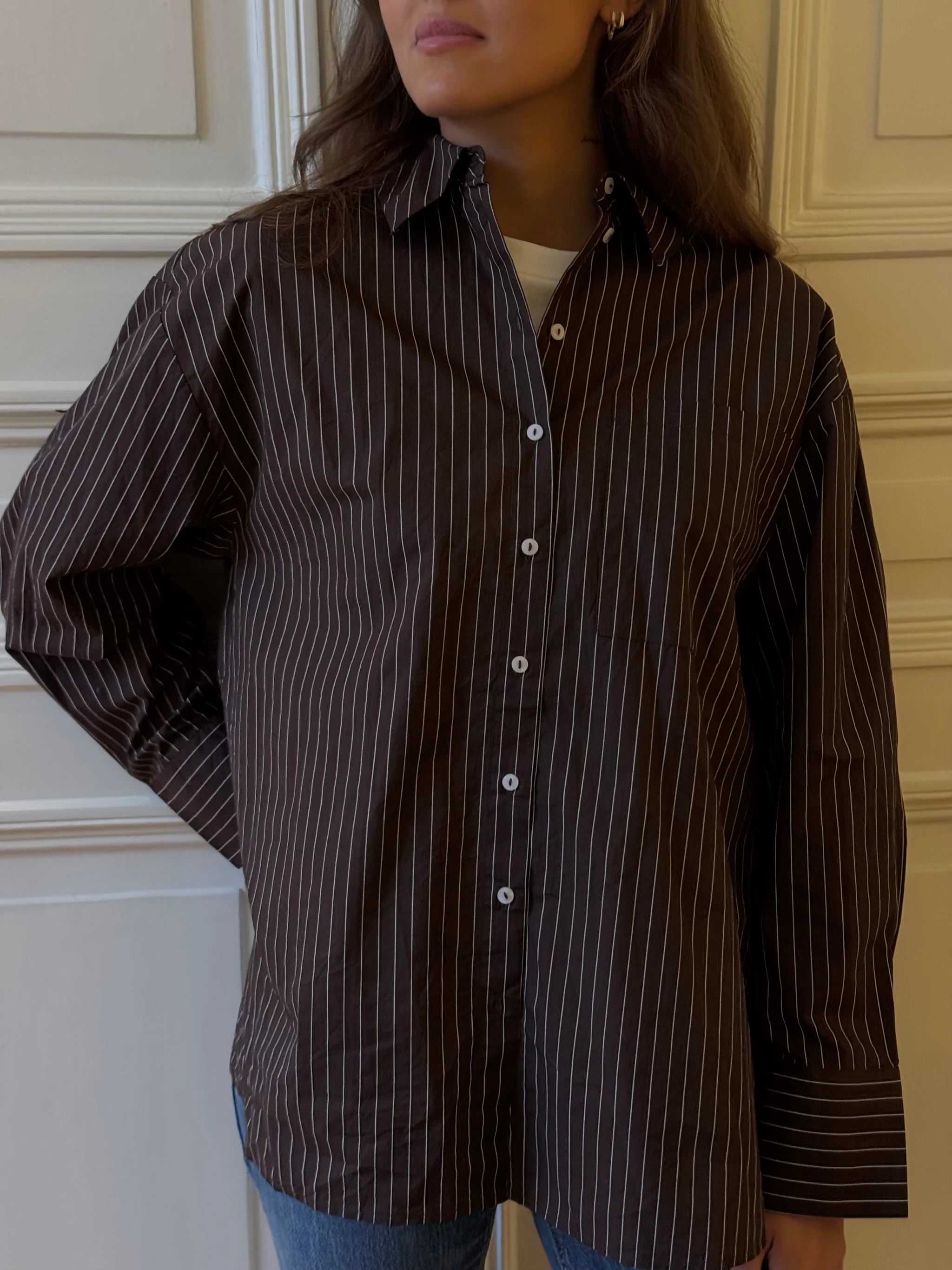 VMFANNI Shirt - Chocolate Brown