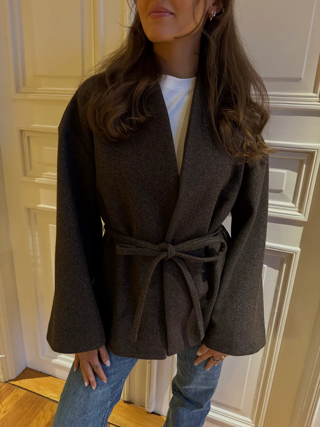 AWSIJINA Jacket - Coffee Bean