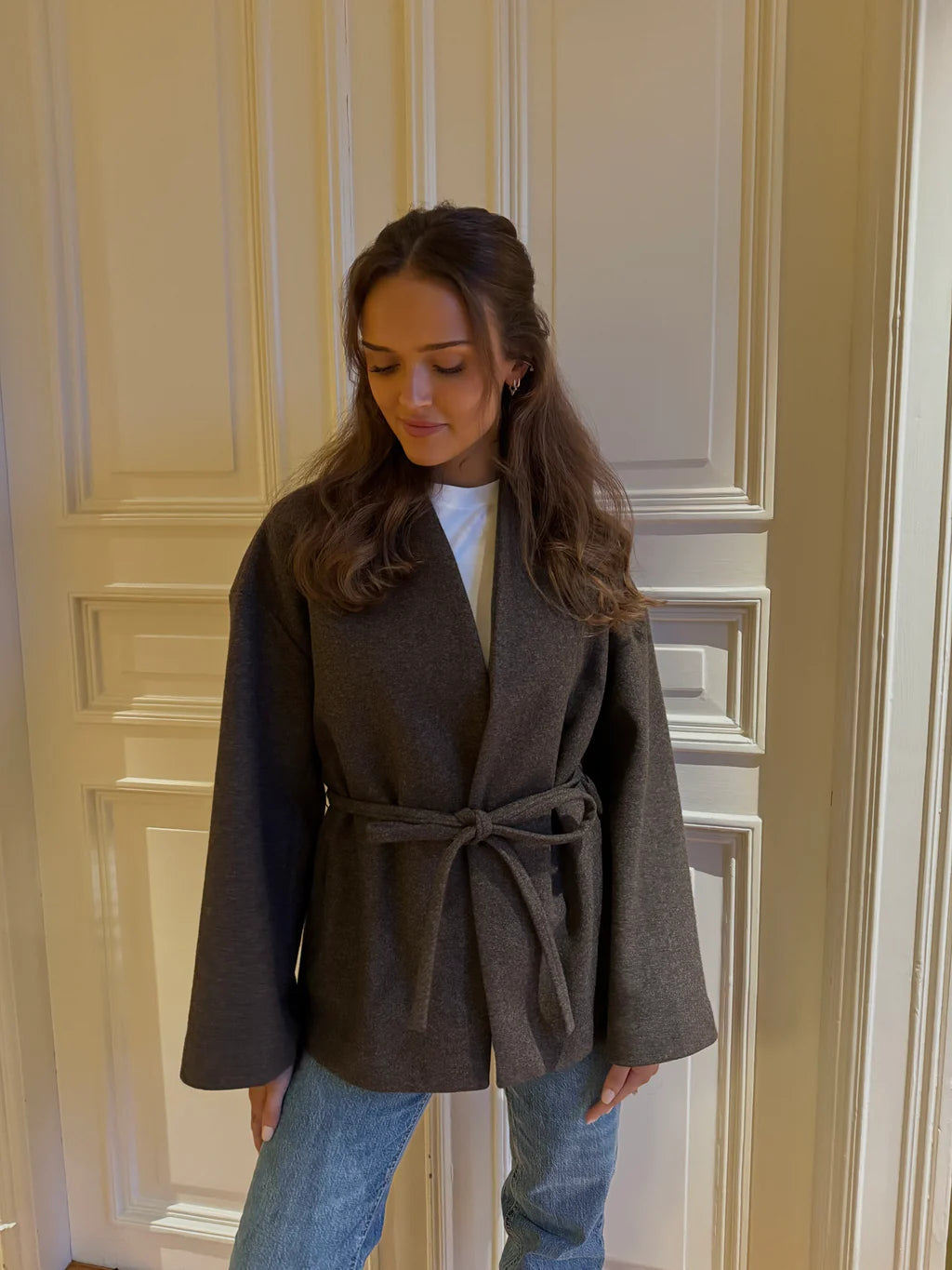 AWSIJINA Jacket - Coffee Bean