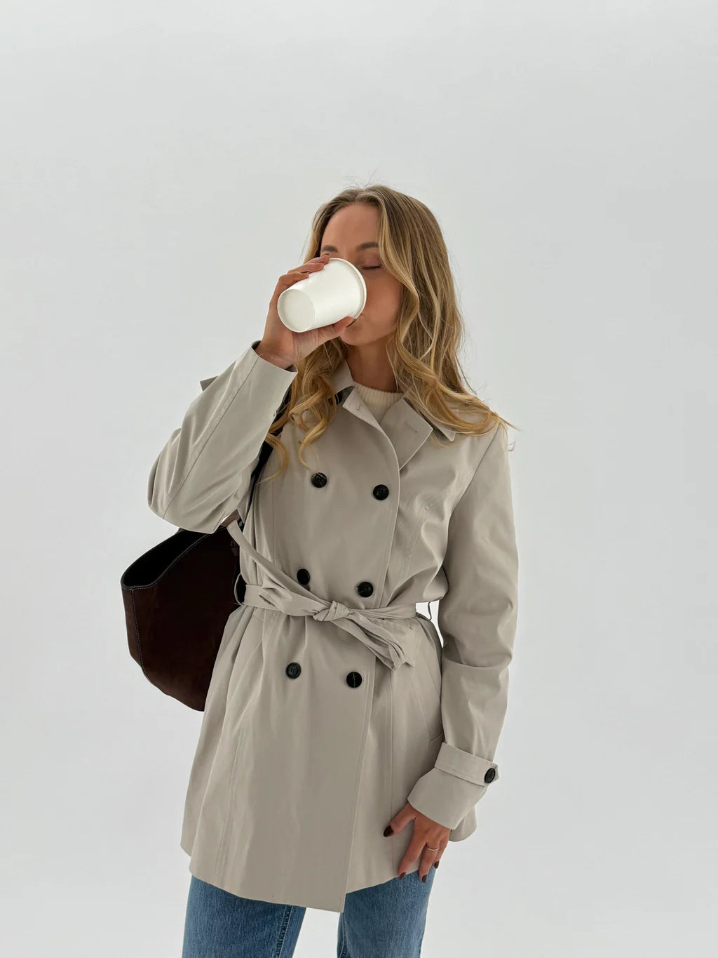VMCHELSEA Trenchcoat - Oatmeal
