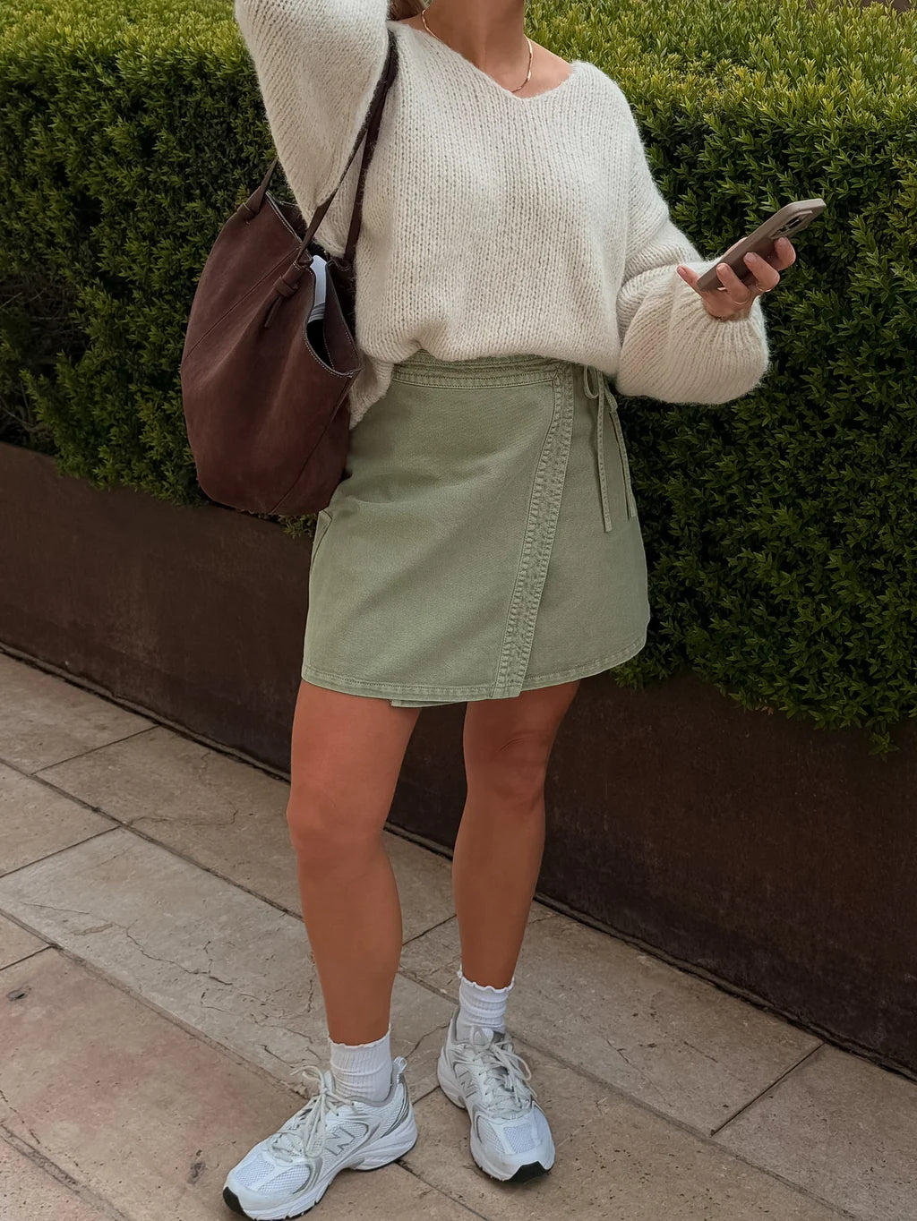 VMLIZA Short Skirt - Laurel Wreath