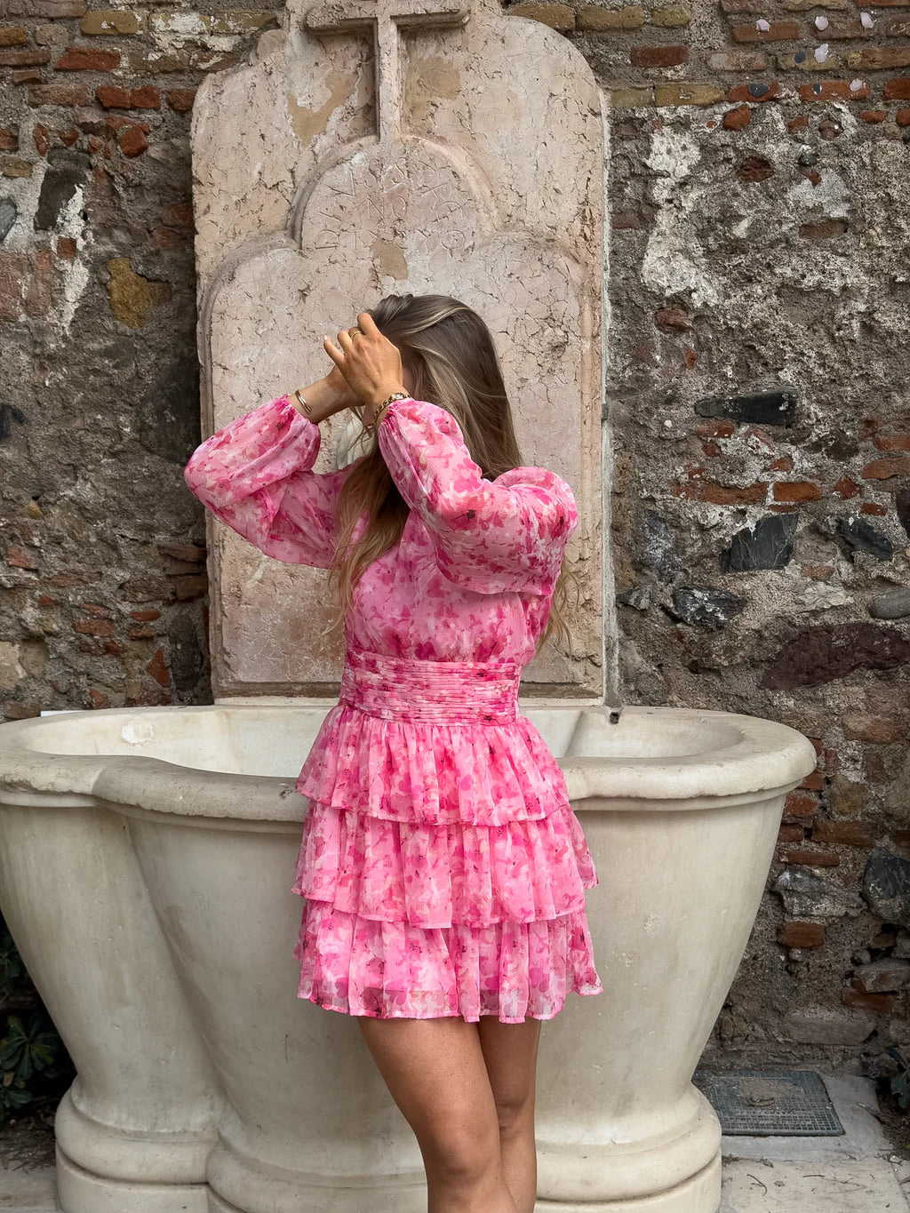 VMSMILLA Short Dress - Rose Shadow