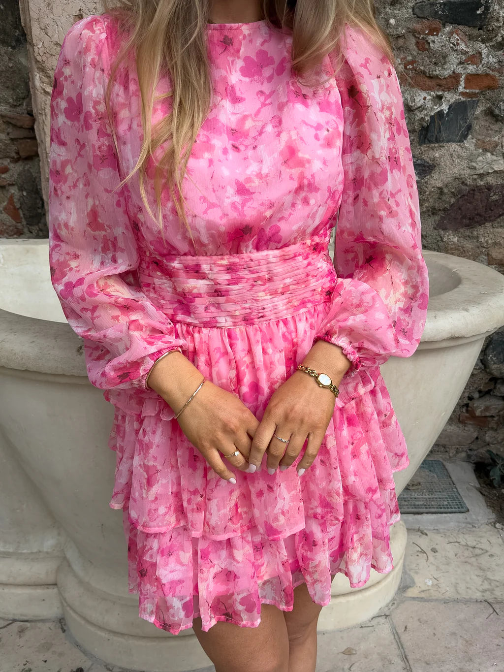VMSMILLA Short Dress - Rose Shadow