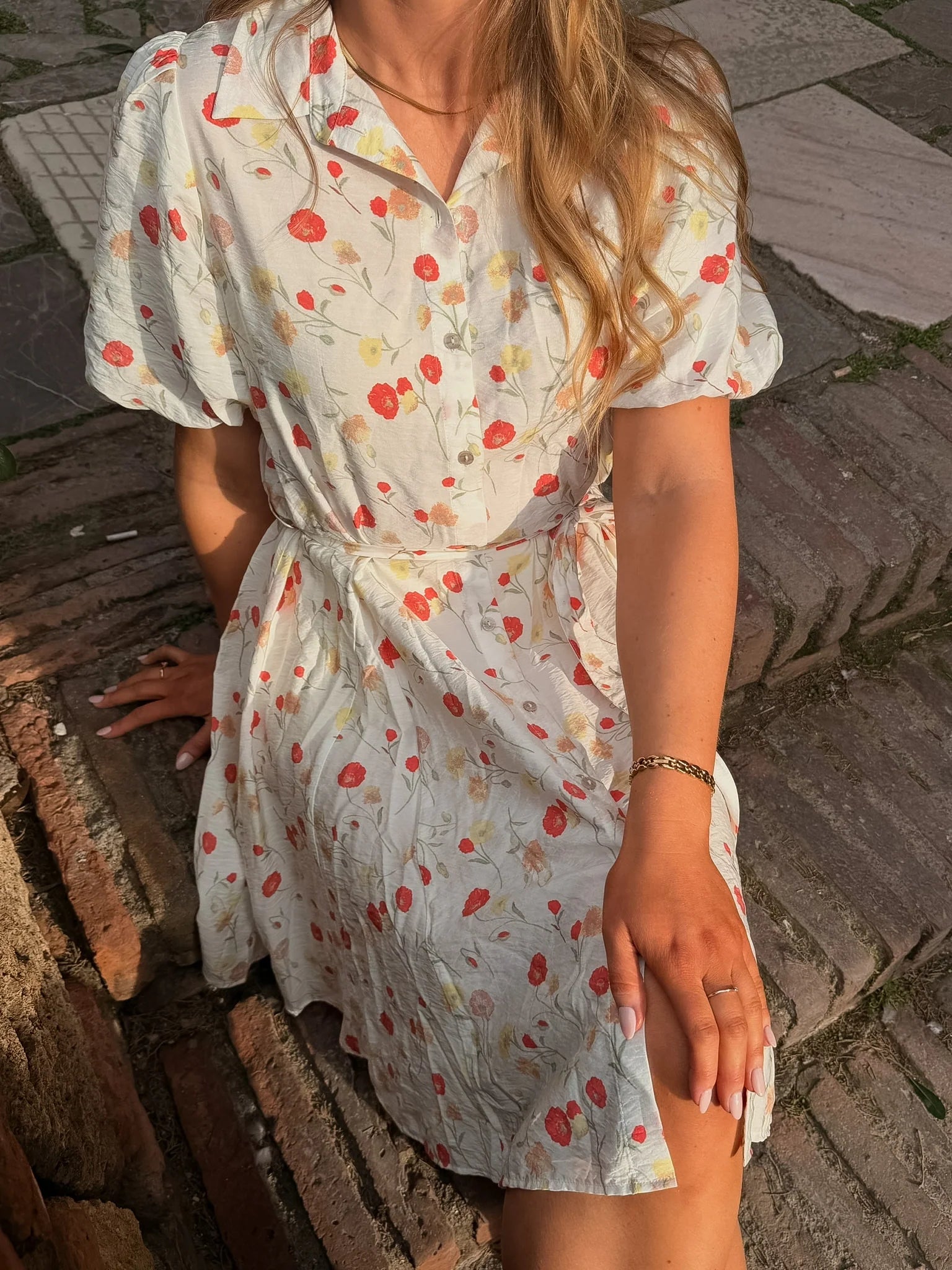 VMJOSIE Short Dress - Cloud Dancer
