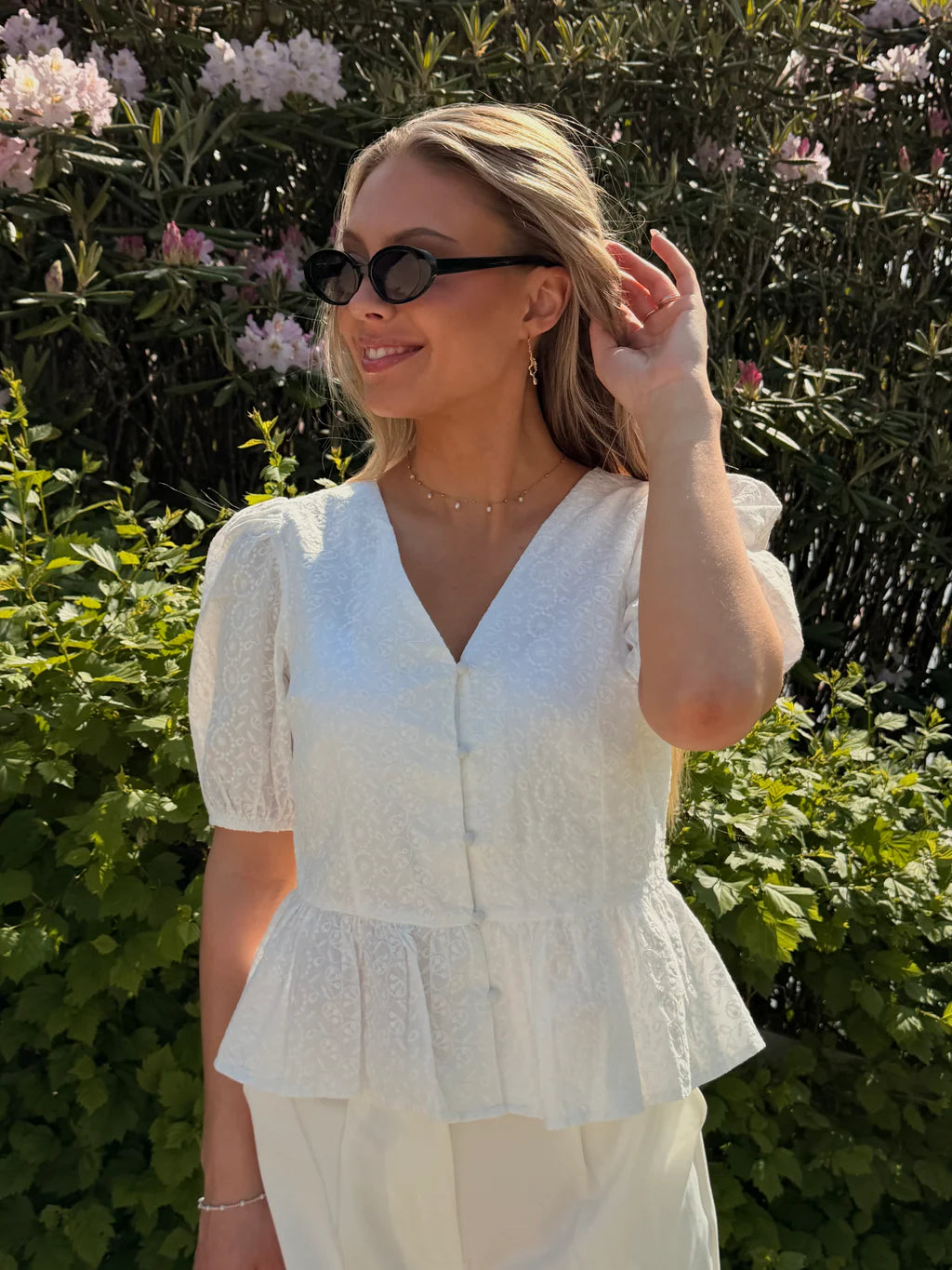 VMLENA Top - Bright White