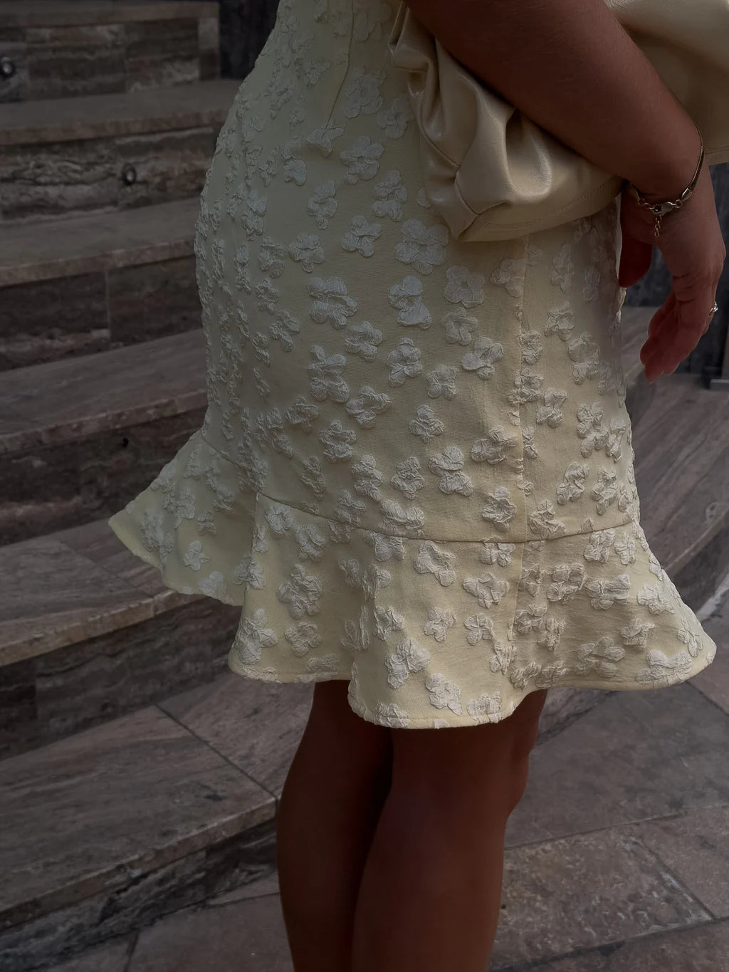 VMFIA Short Dress - Pastel Yellow