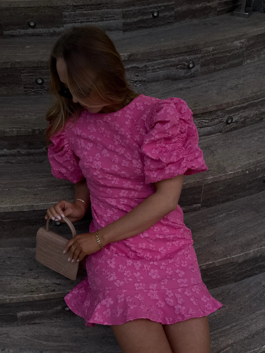VMFIA Short Dress - Pink Cosmos