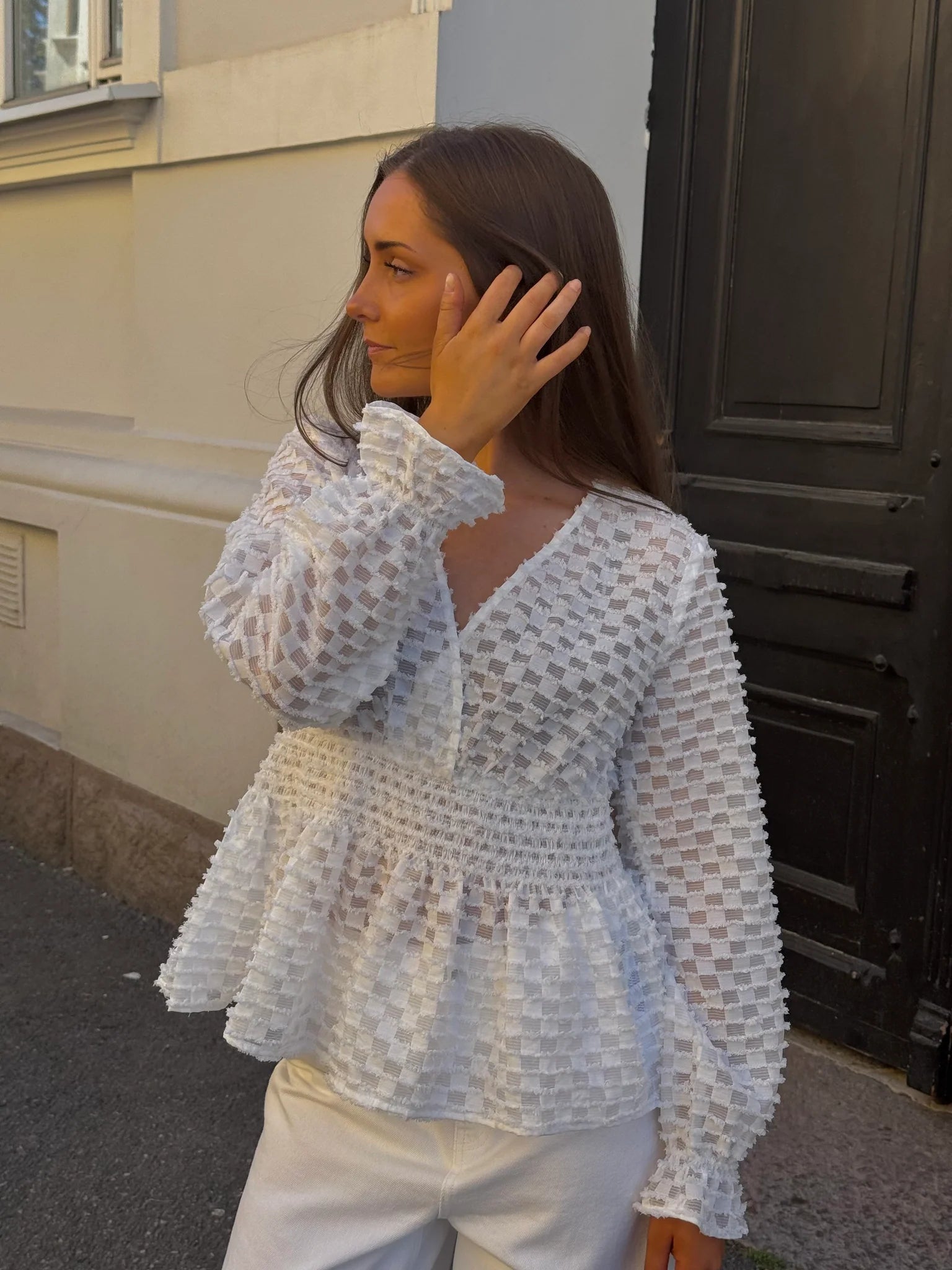 PCAIKA Top - Bright White
