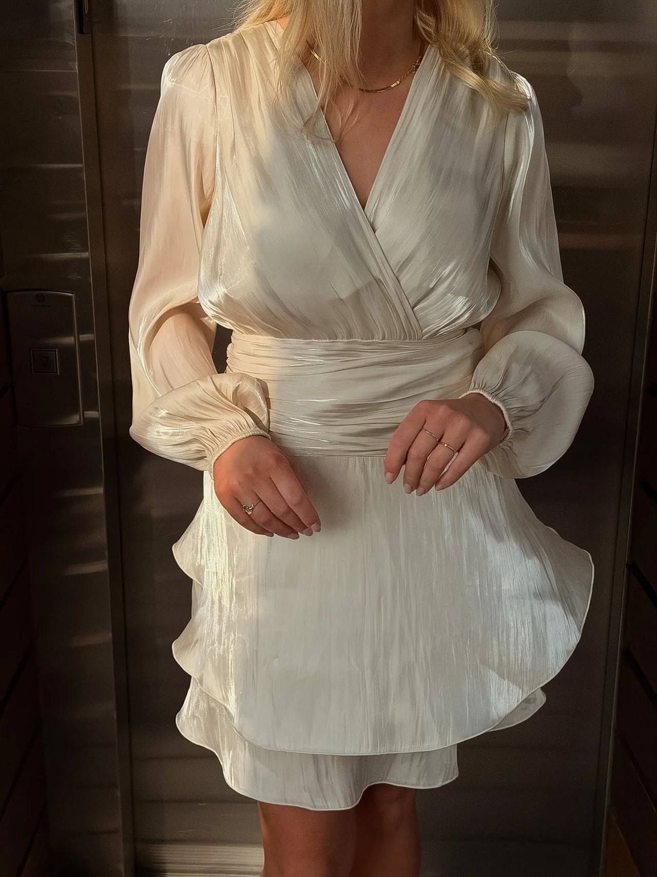 VMPOLLY Short Dress - Birch