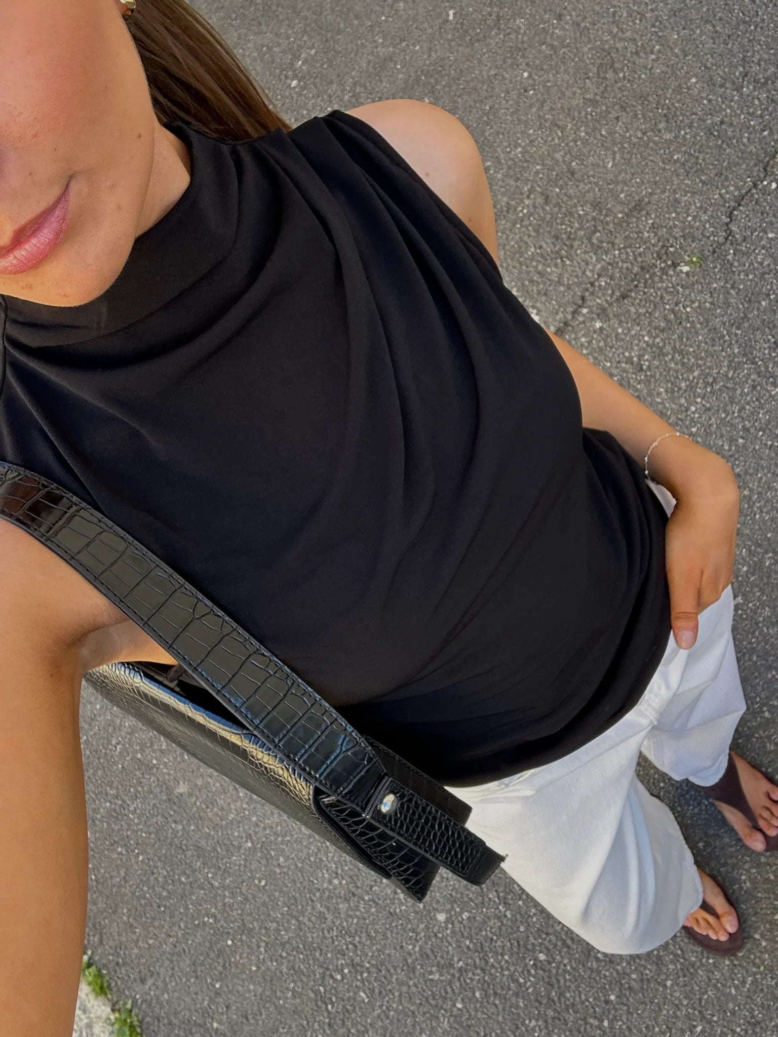 PCMADISON Top - Black