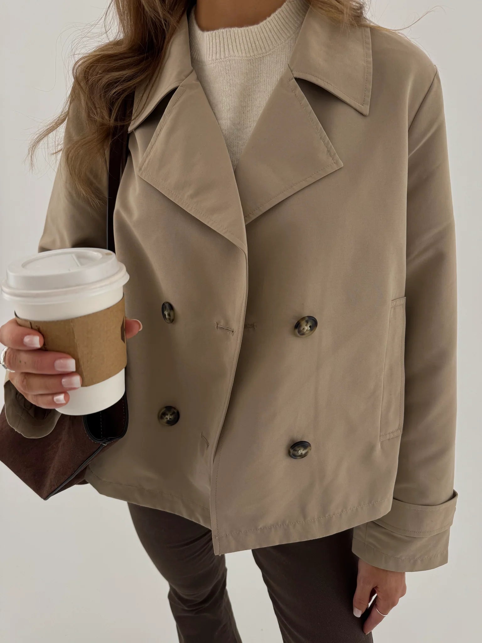 VMCHLOEMIA Jacket - Silver Mink