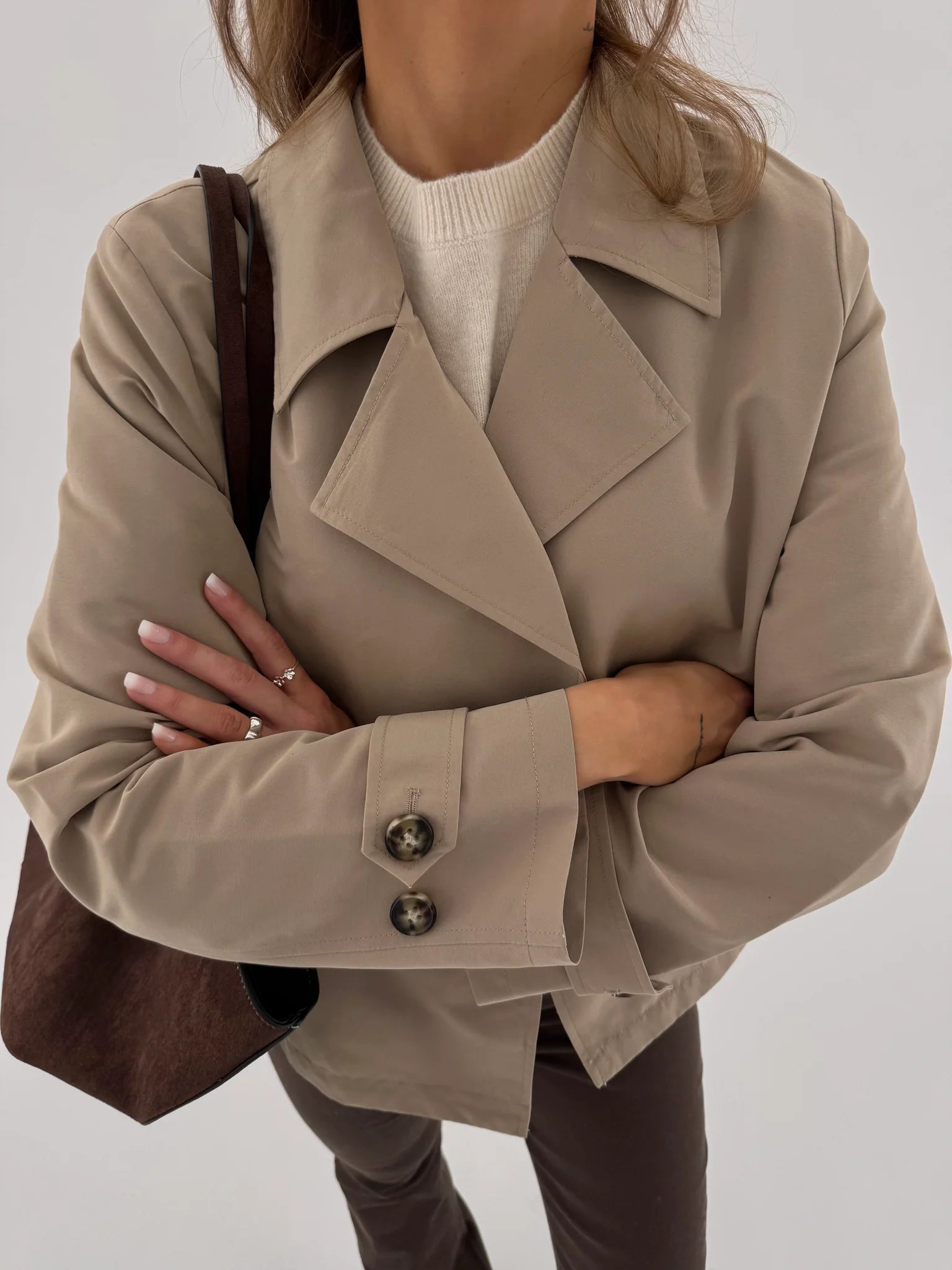 VMCHLOEMIA Jacket - Silver Mink