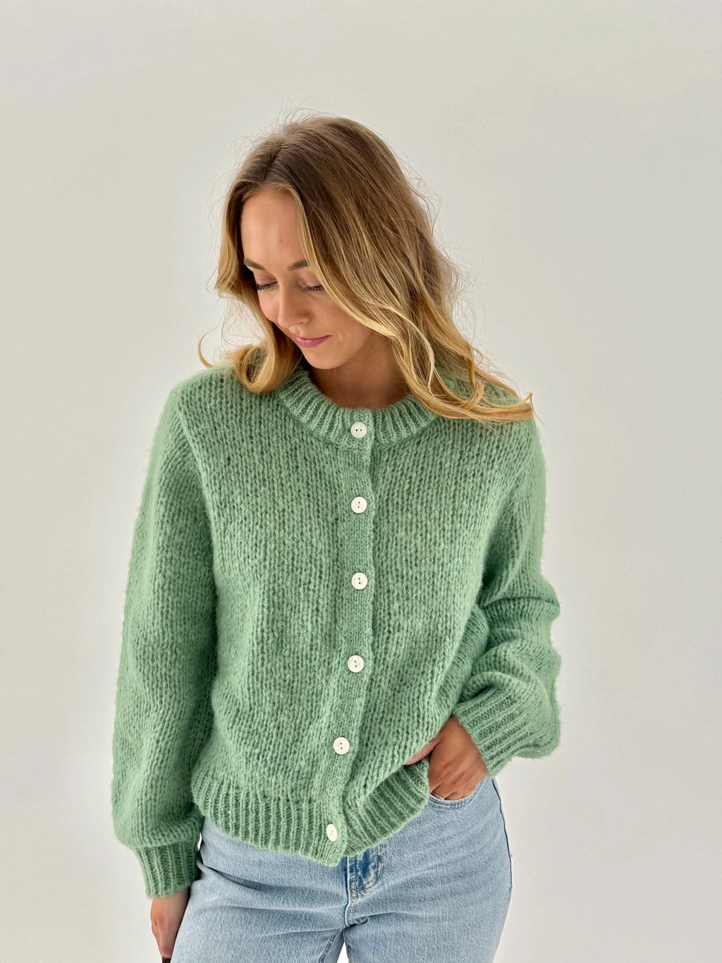 VMWILO Knit Cardigan - Mistletoe