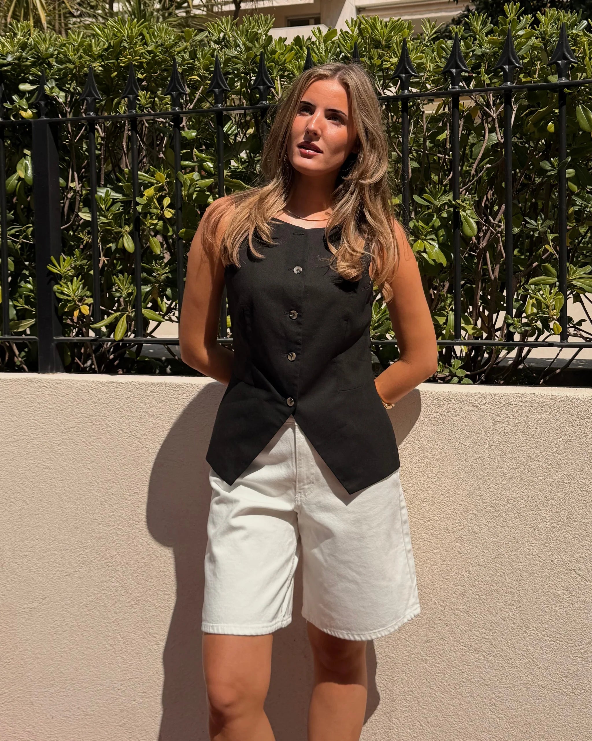 VMPAM Tailored Waistcoat - Black