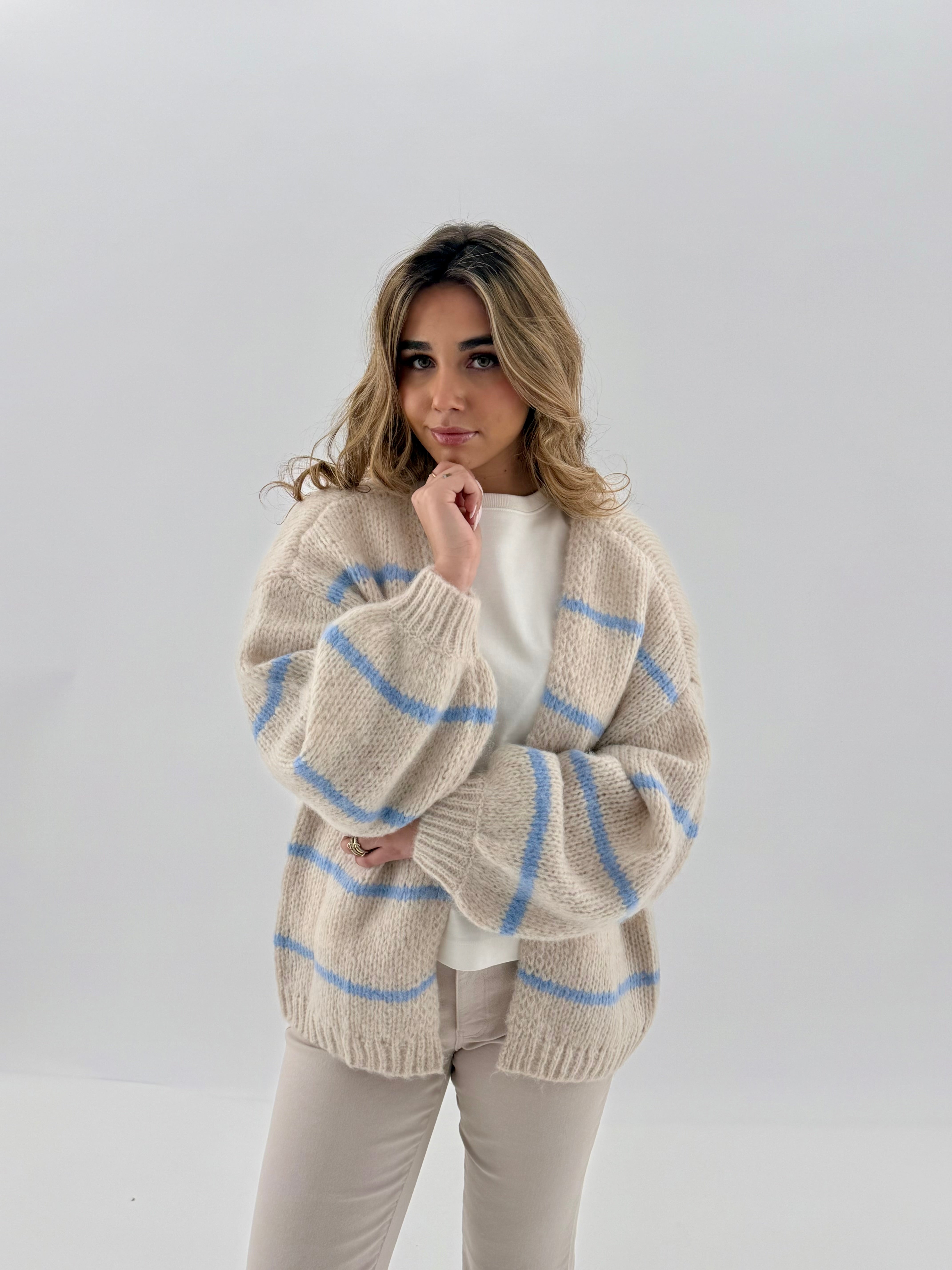 VMMAYBE Knit Cardigan - Birch