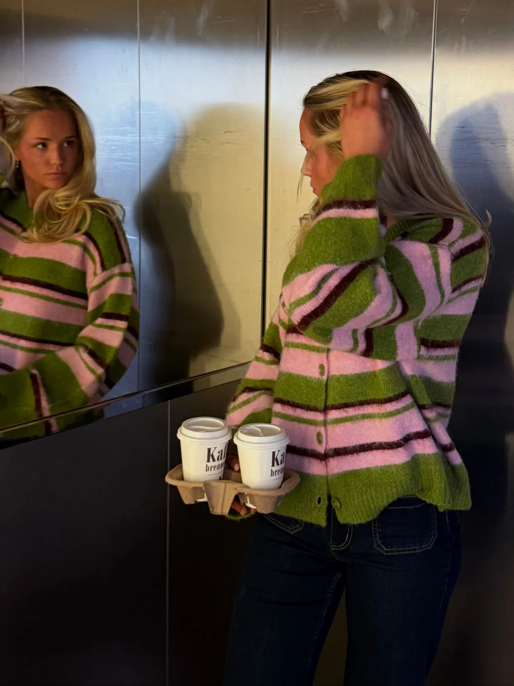 PCADA Knitted Cardigan - Woodbine