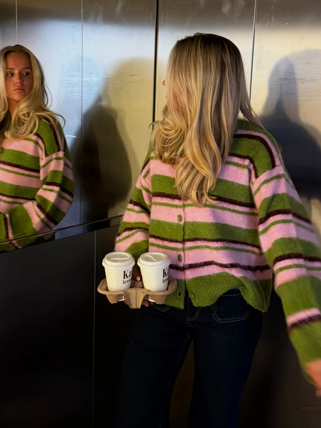 PCADA Knitted Cardigan - Woodbine