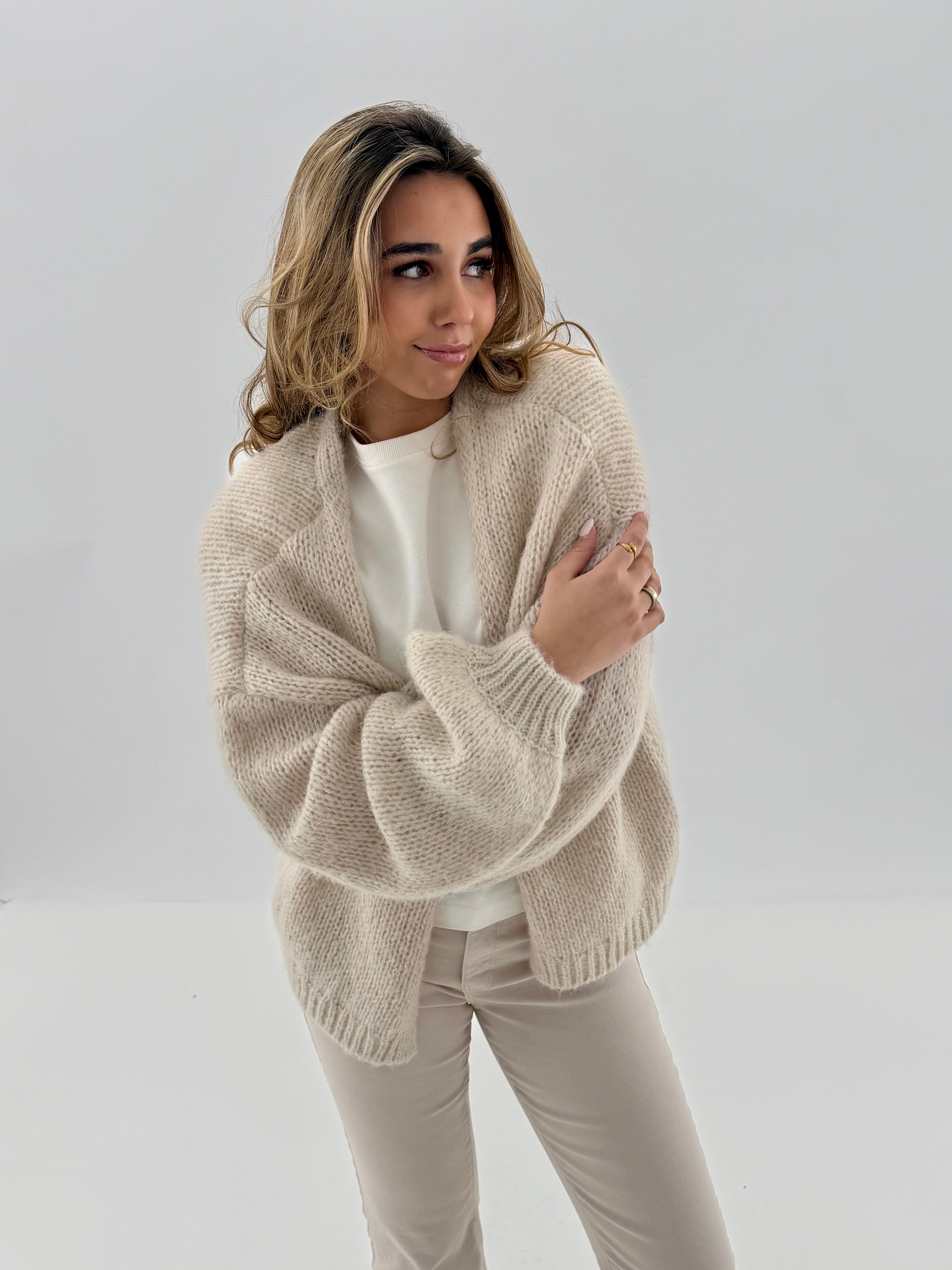 VMMAYBE Knit Cardigan - Birch