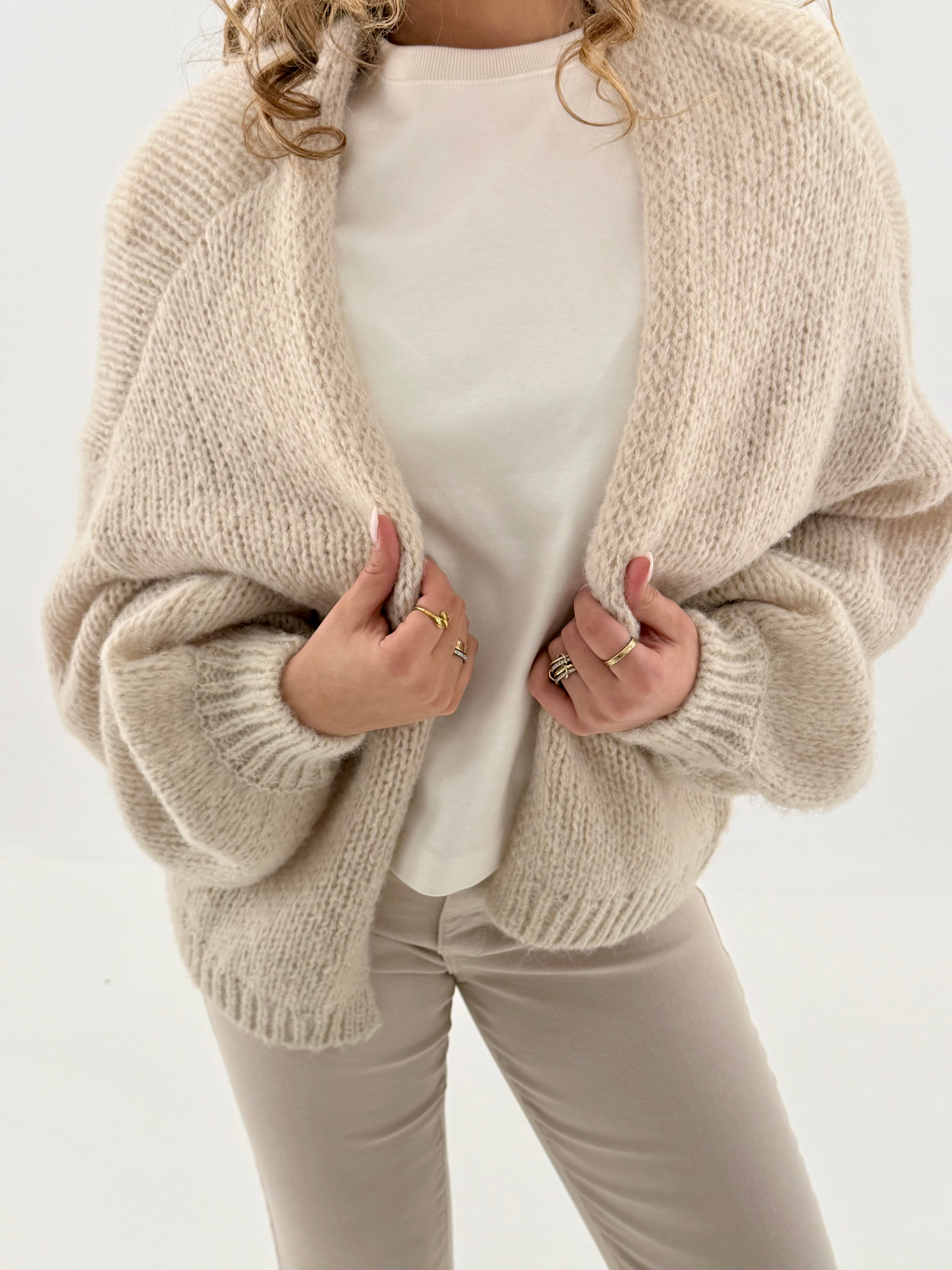 VMMAYBE Knit Cardigan - Birch