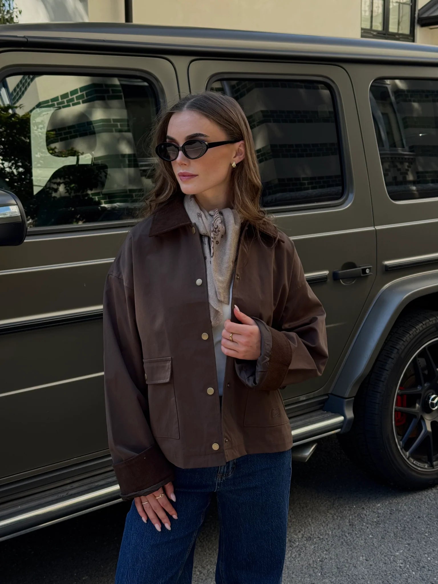 NMNORA Jacket - Chocolate Brown
