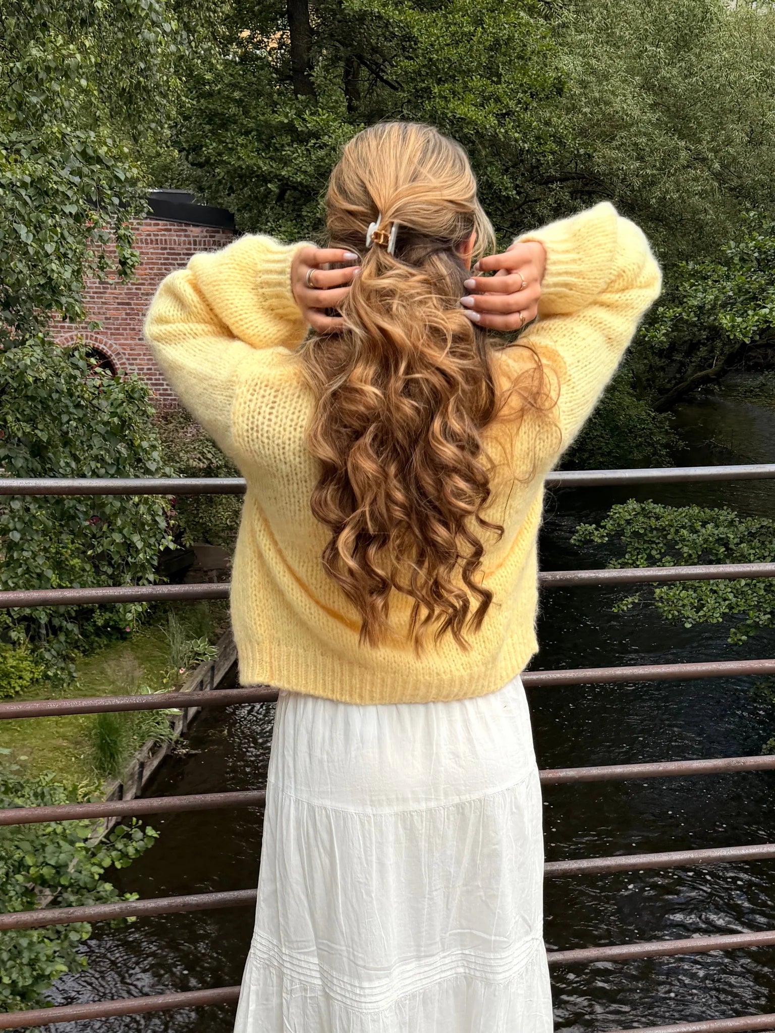 VMWILO Knit Cardigan - Pale Banana