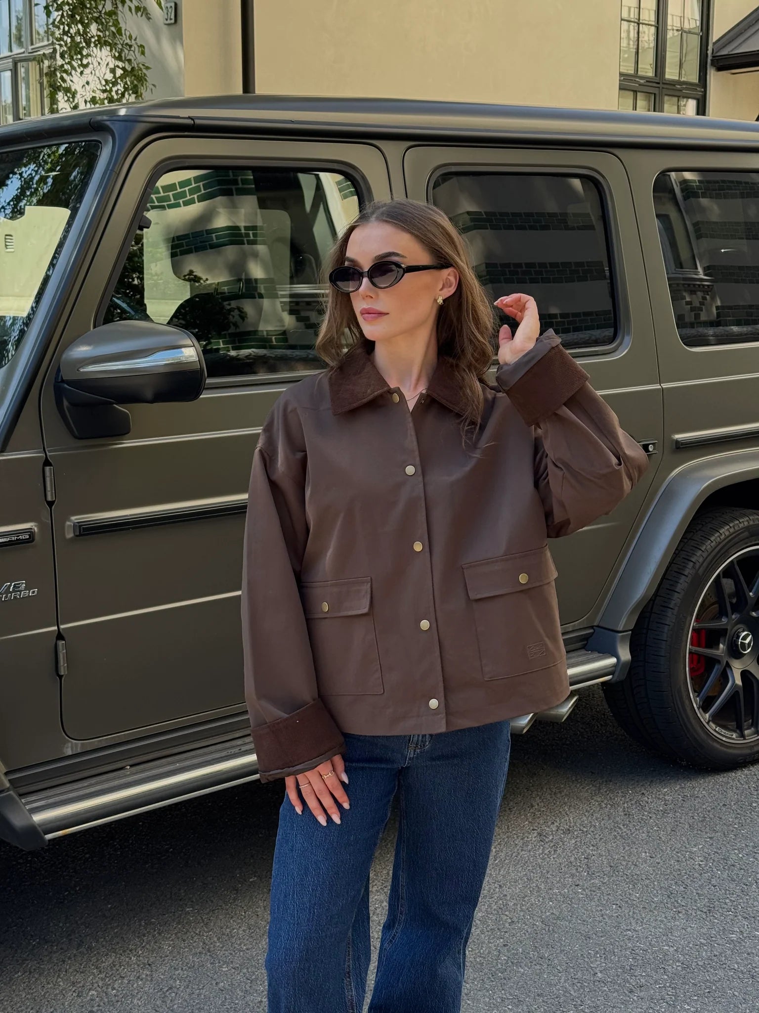 NMNORA Jacket - Chocolate Brown