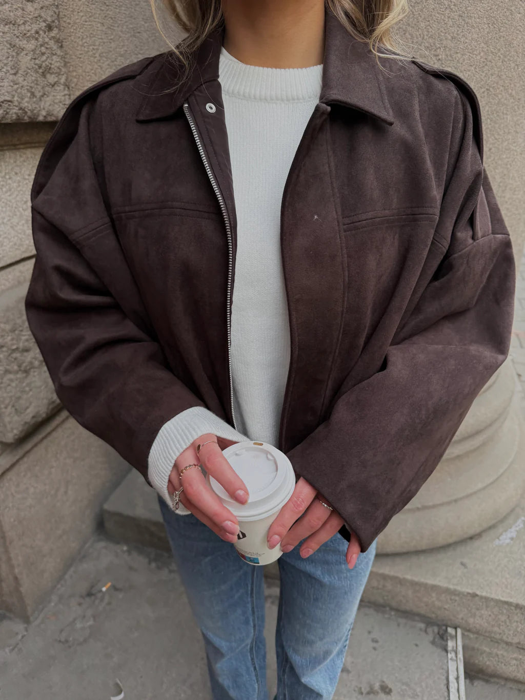 VMHAZEL Otw Bomber - Chocolate Torte