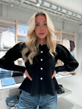 Last inn bildet i Galleri-visningsprogrammet, PCANNIE Knit Cardigan - Black
