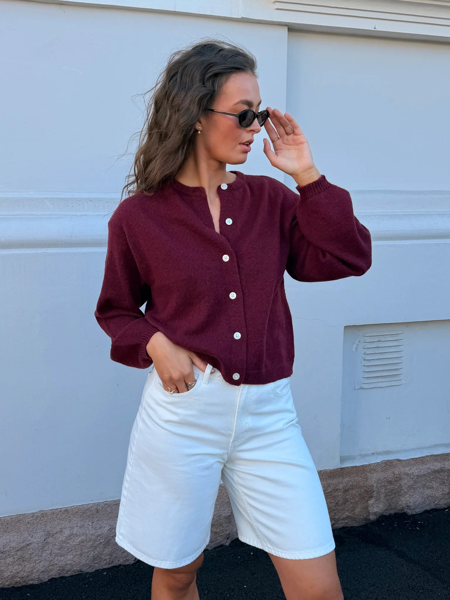 PCIDA Knitted Cardigan - Winetasting
