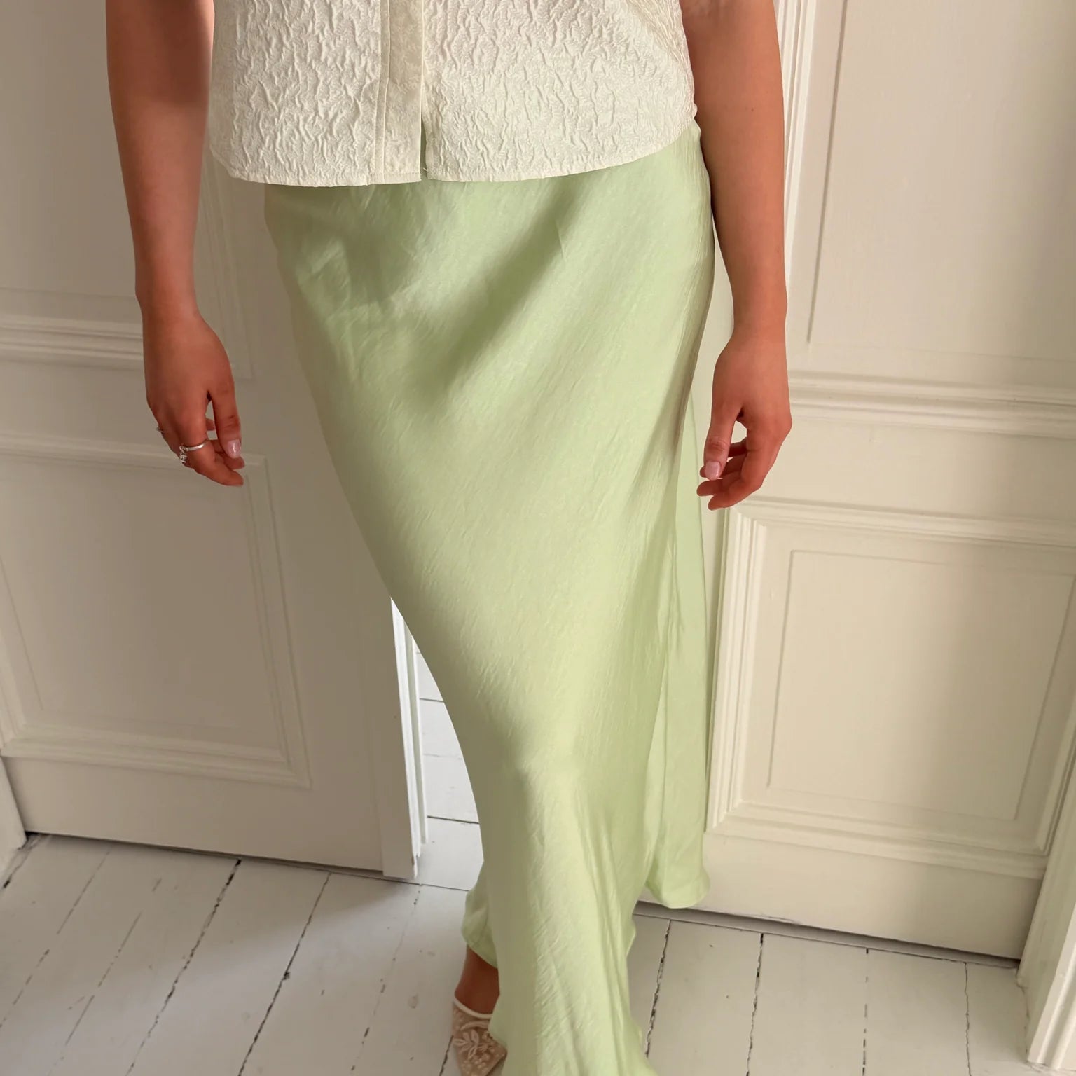 VMLIVIA Long Skirt - Gleam