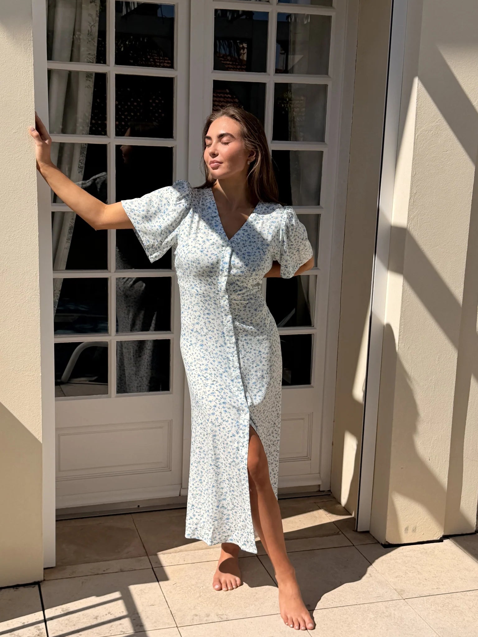 VMALBA Short Dress - Snow White