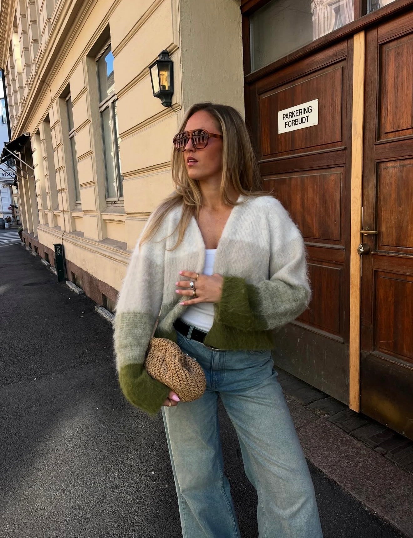 PCGOA Knit Cardigan - Egret