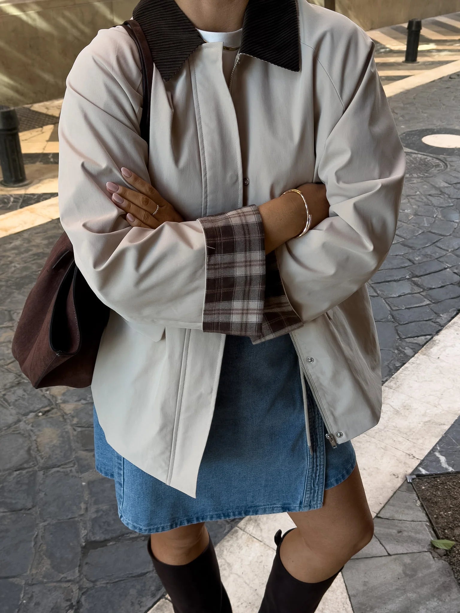 AWMARGOT Jacket - Cement