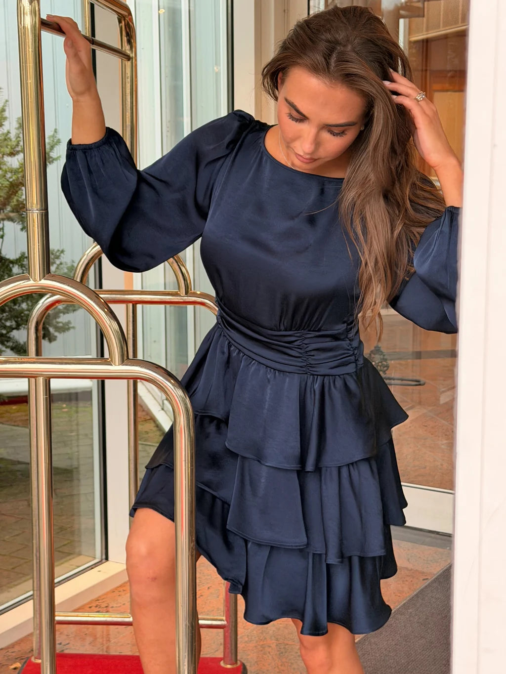 VMEMILY Short Dress - Navy Blazer