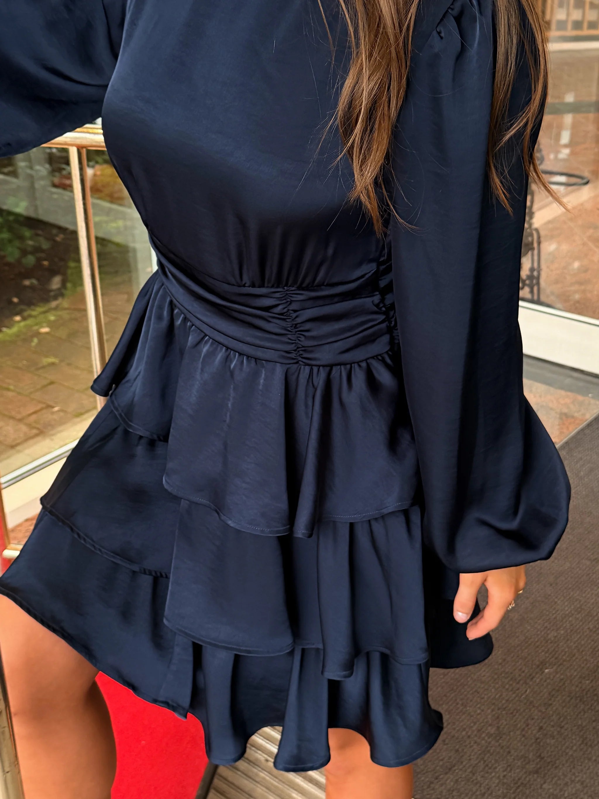 VMEMILY Short Dress - Navy Blazer