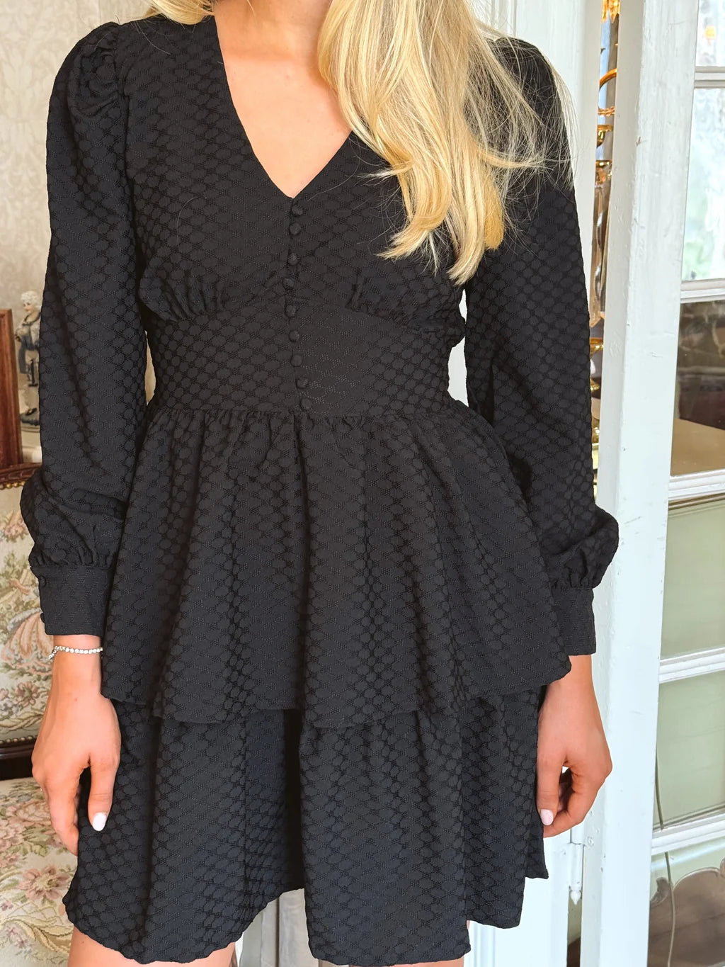 VMAUGUSTA Short Dress - Black