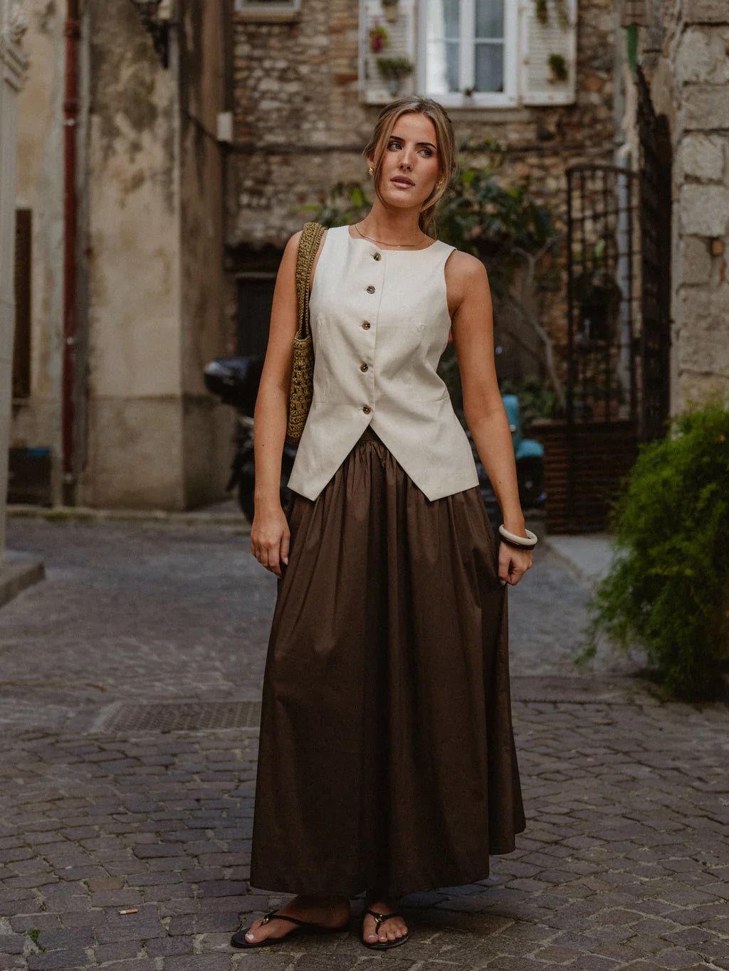VMPAM Tailored Waistcoat - Pumice Stone