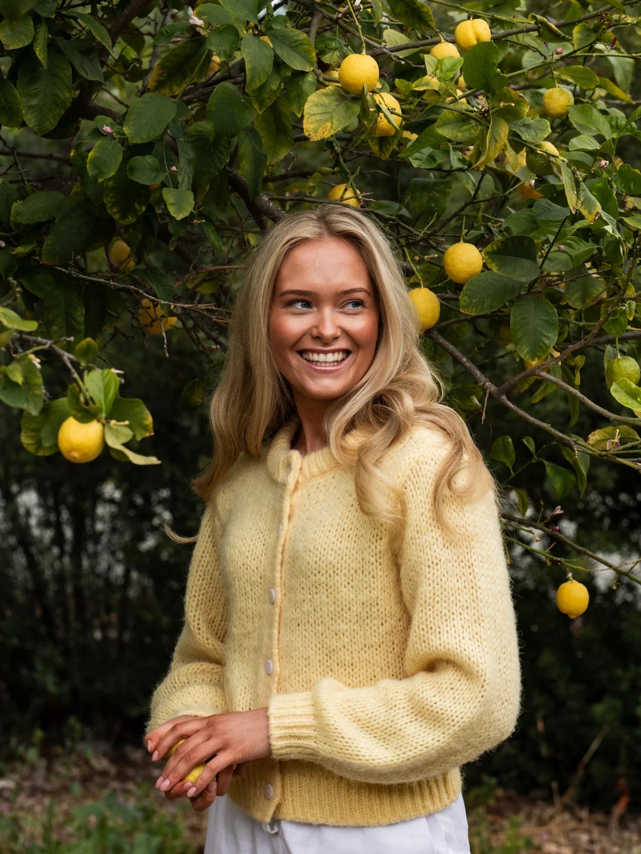 VMWILO Knit Cardigan - Pale Banana