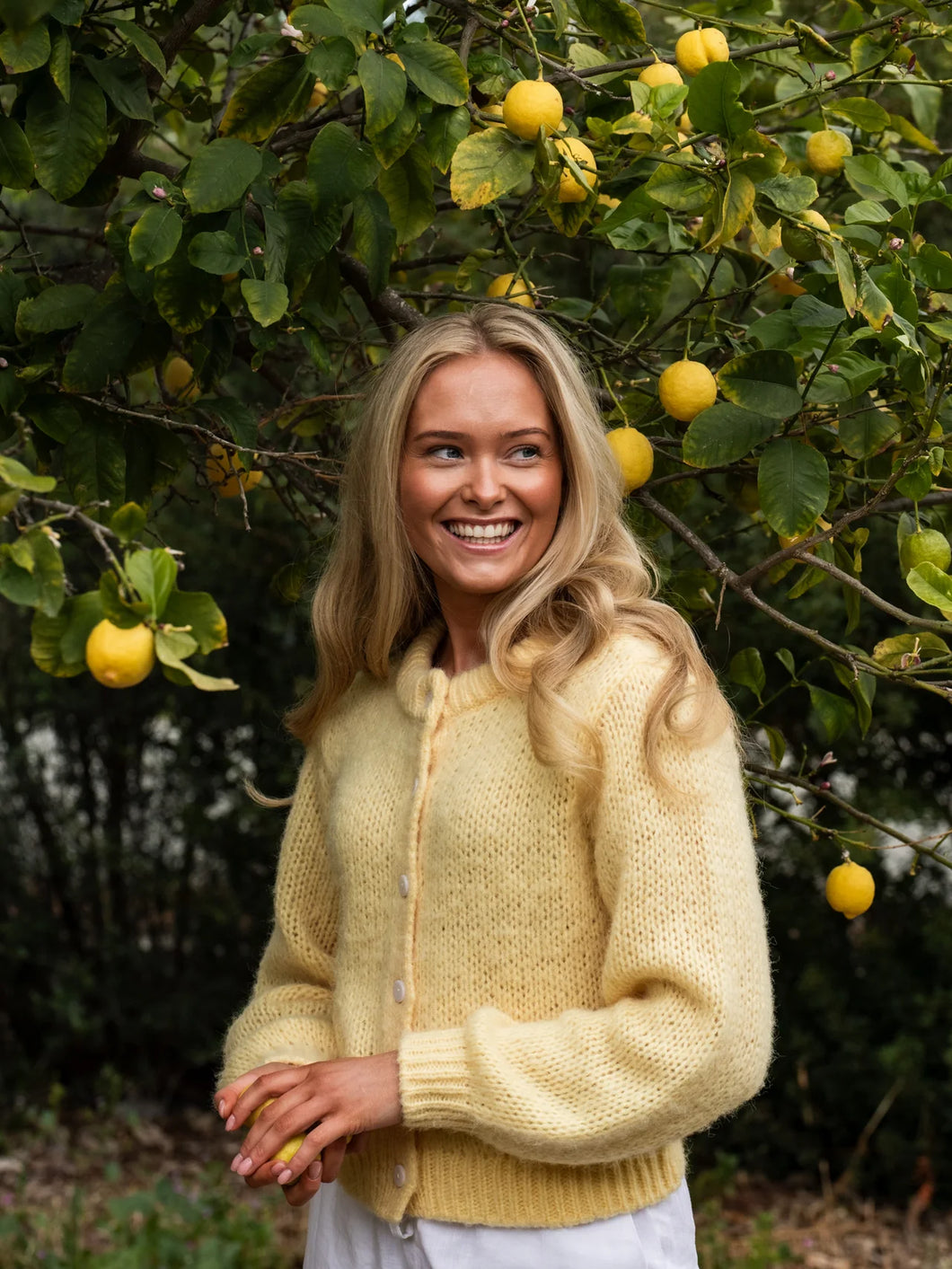 VMWILO Knit Cardigan - Pale Banana
