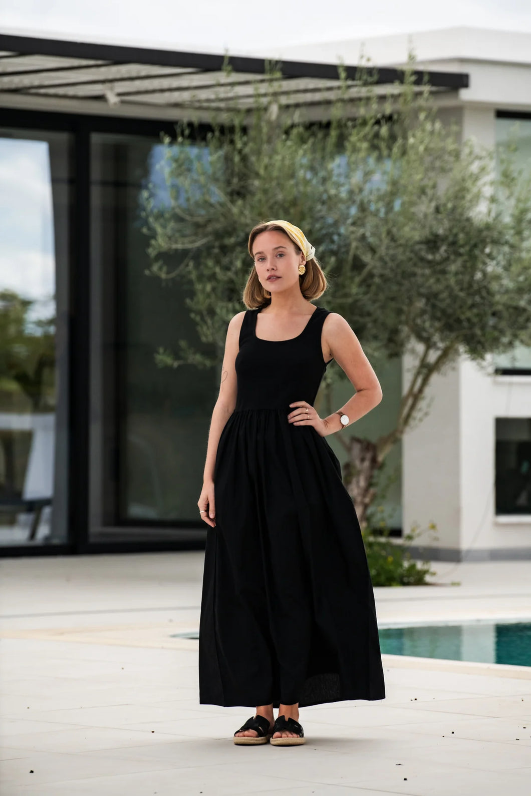 PCDULLA Long Dress - Black