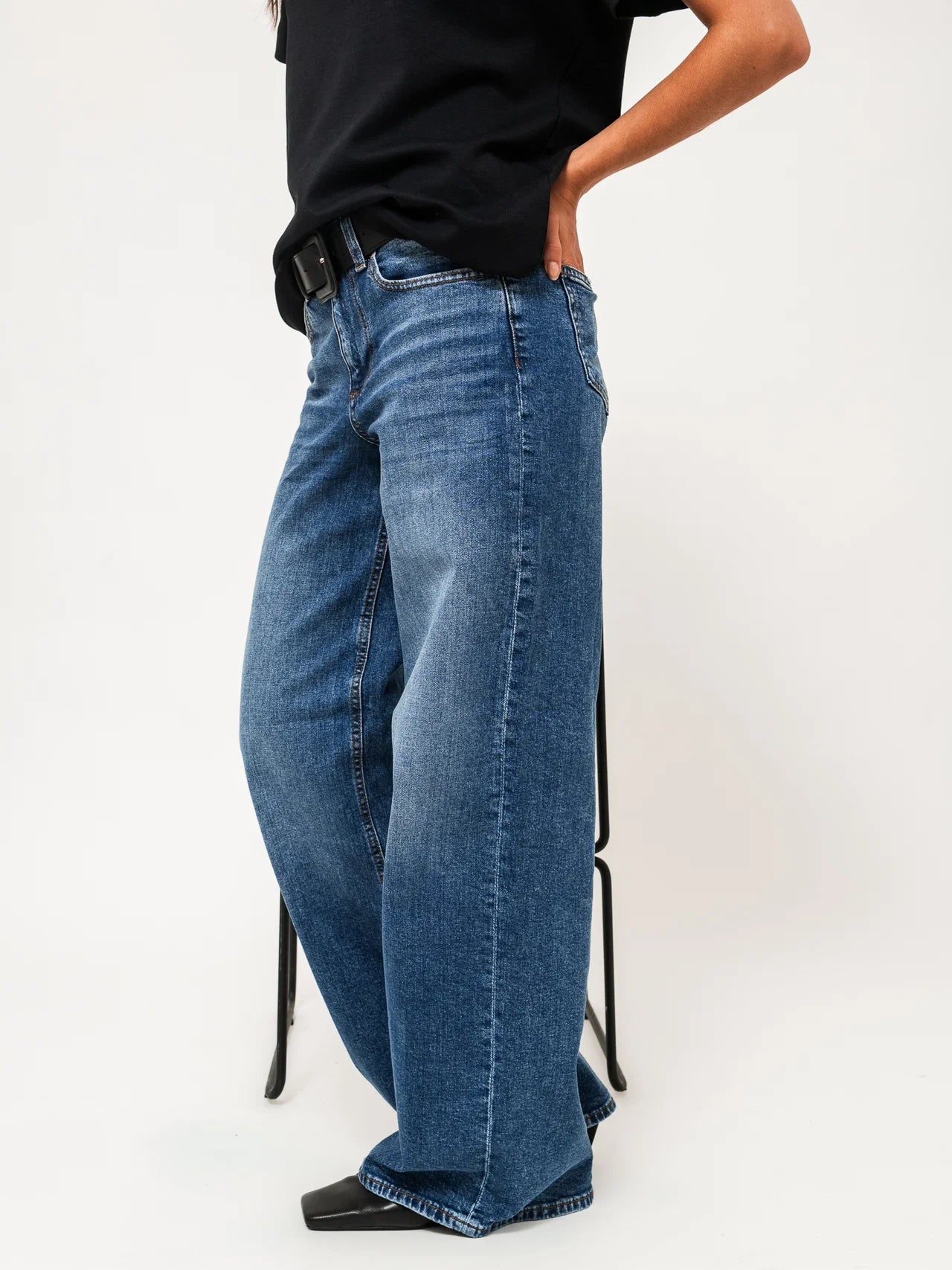 VMSANDIE-STRETCH Jeans - Medium Blue Denim