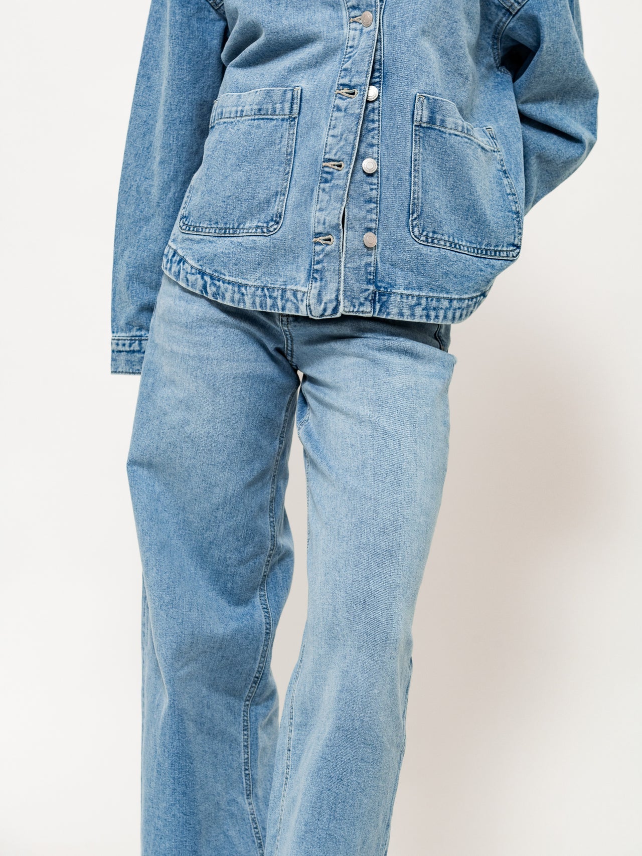 VMSANDIE-STRETCH Jeans - Light Blue Denim