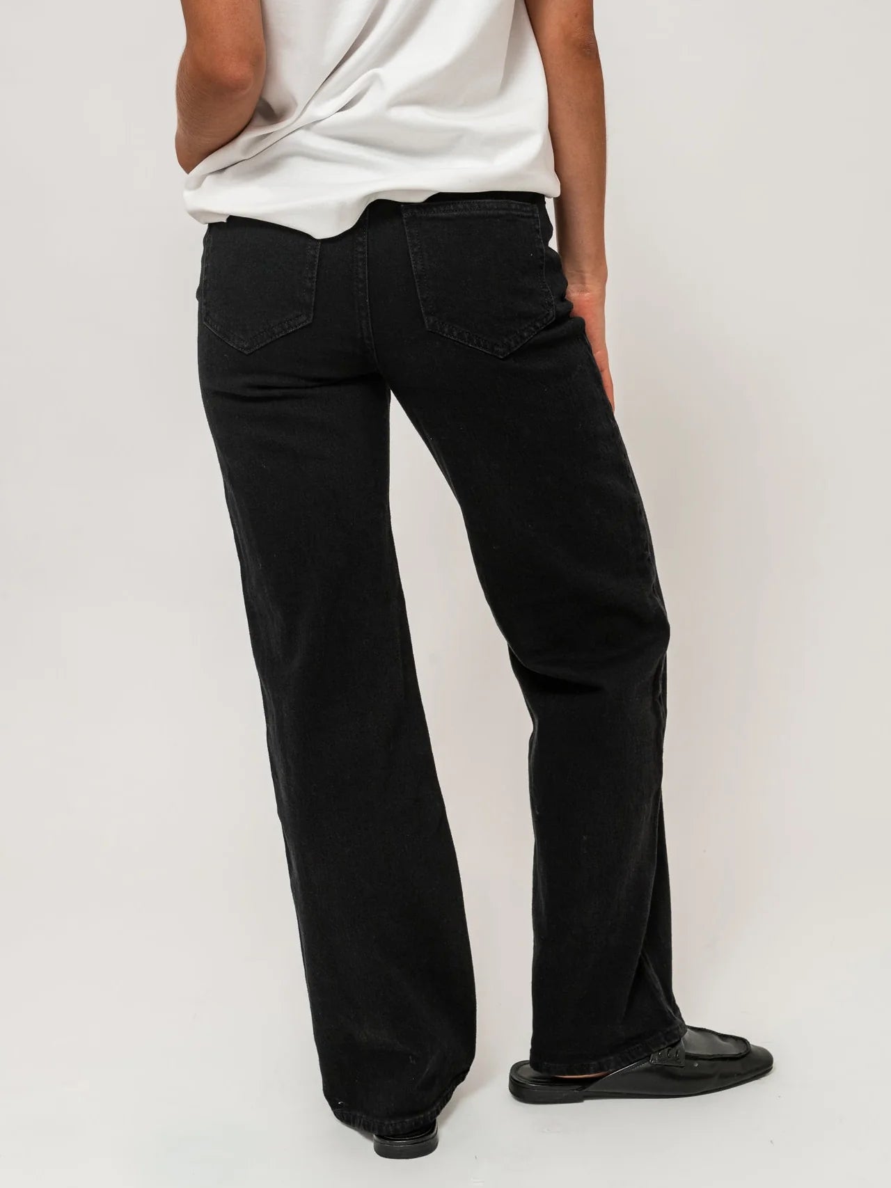 VMTESSA Wide Jeans - Black