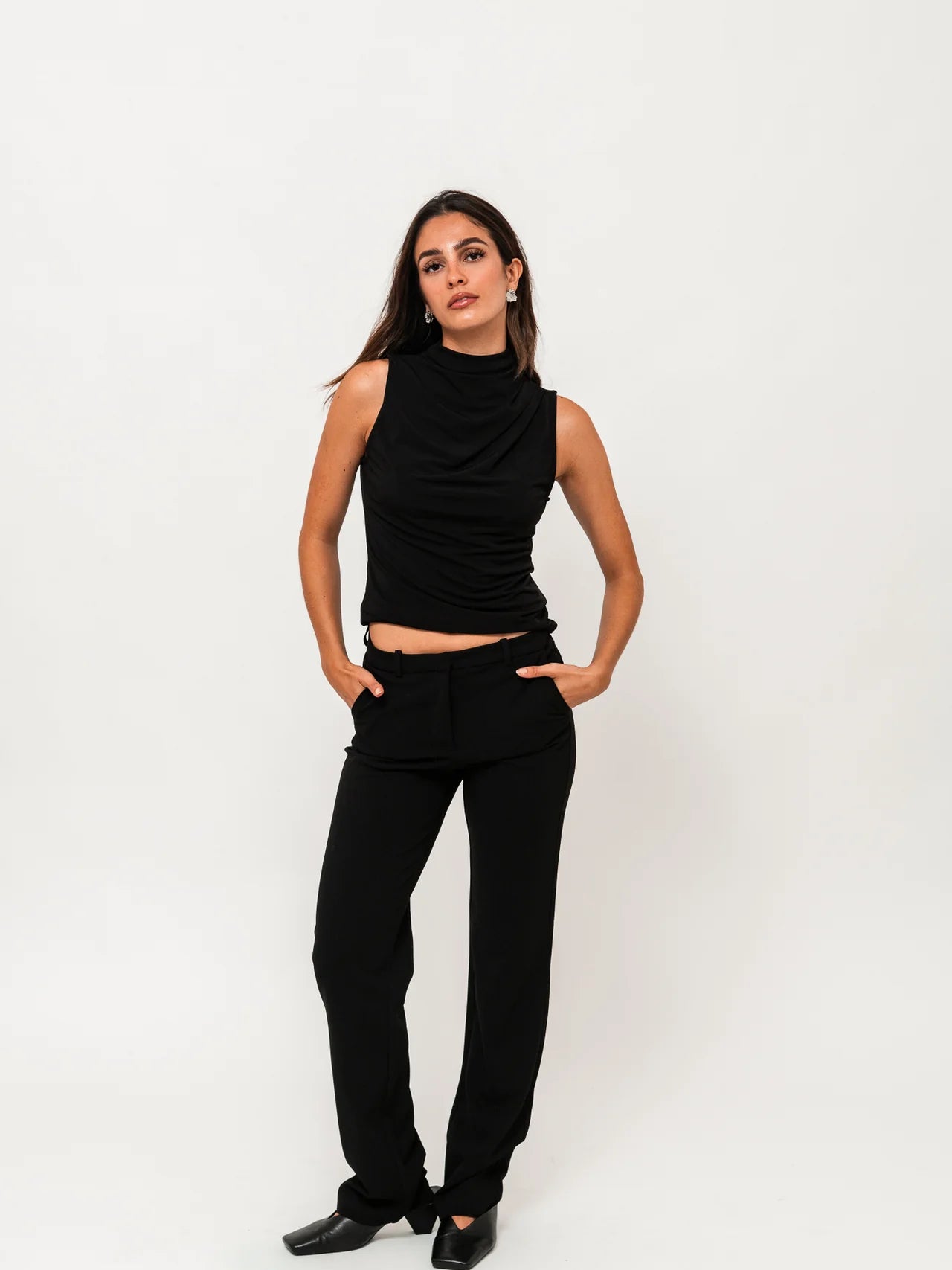 PCMADISON Top - Black
