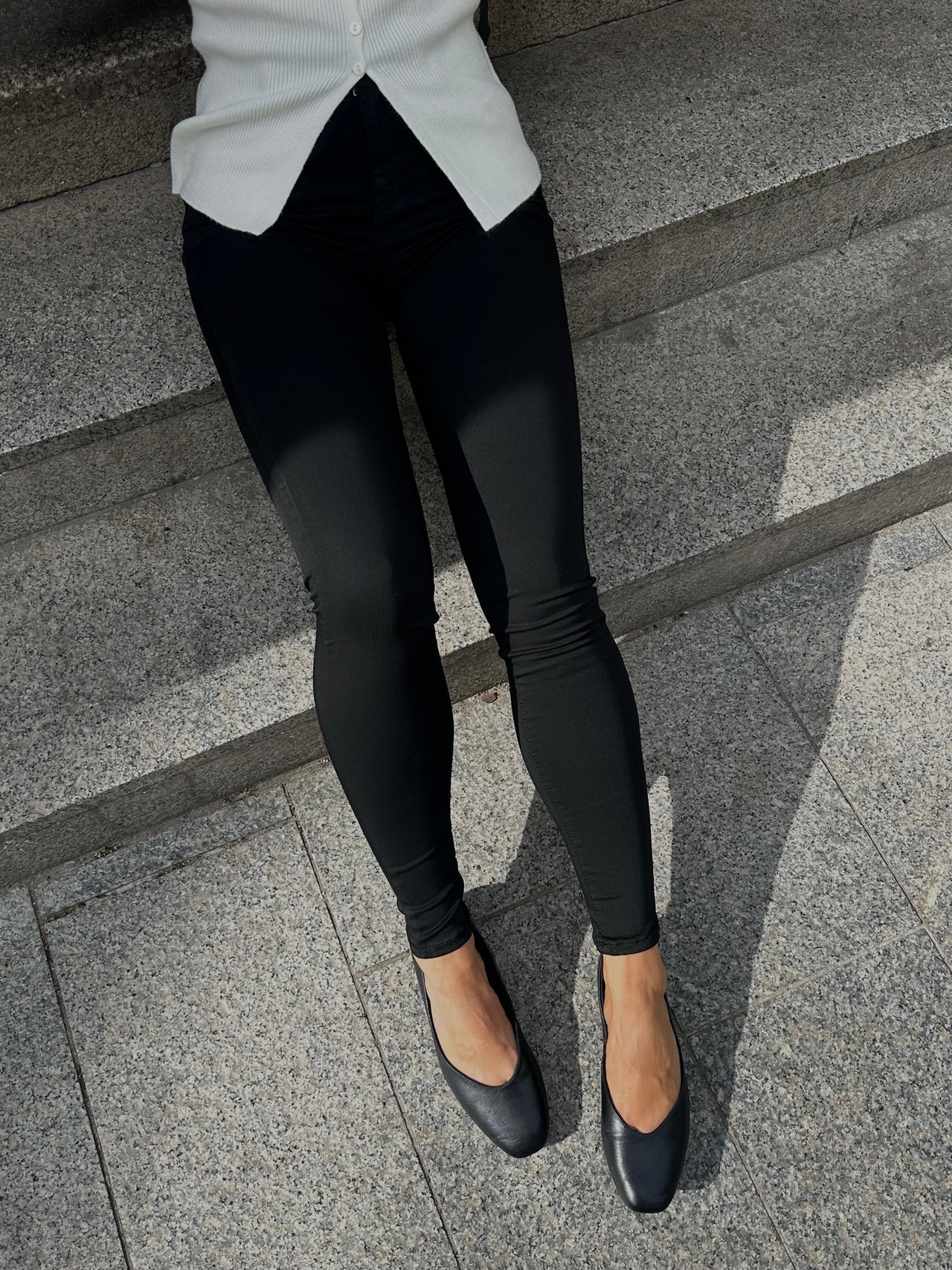 VMSOPHIA skinny Pants - Black